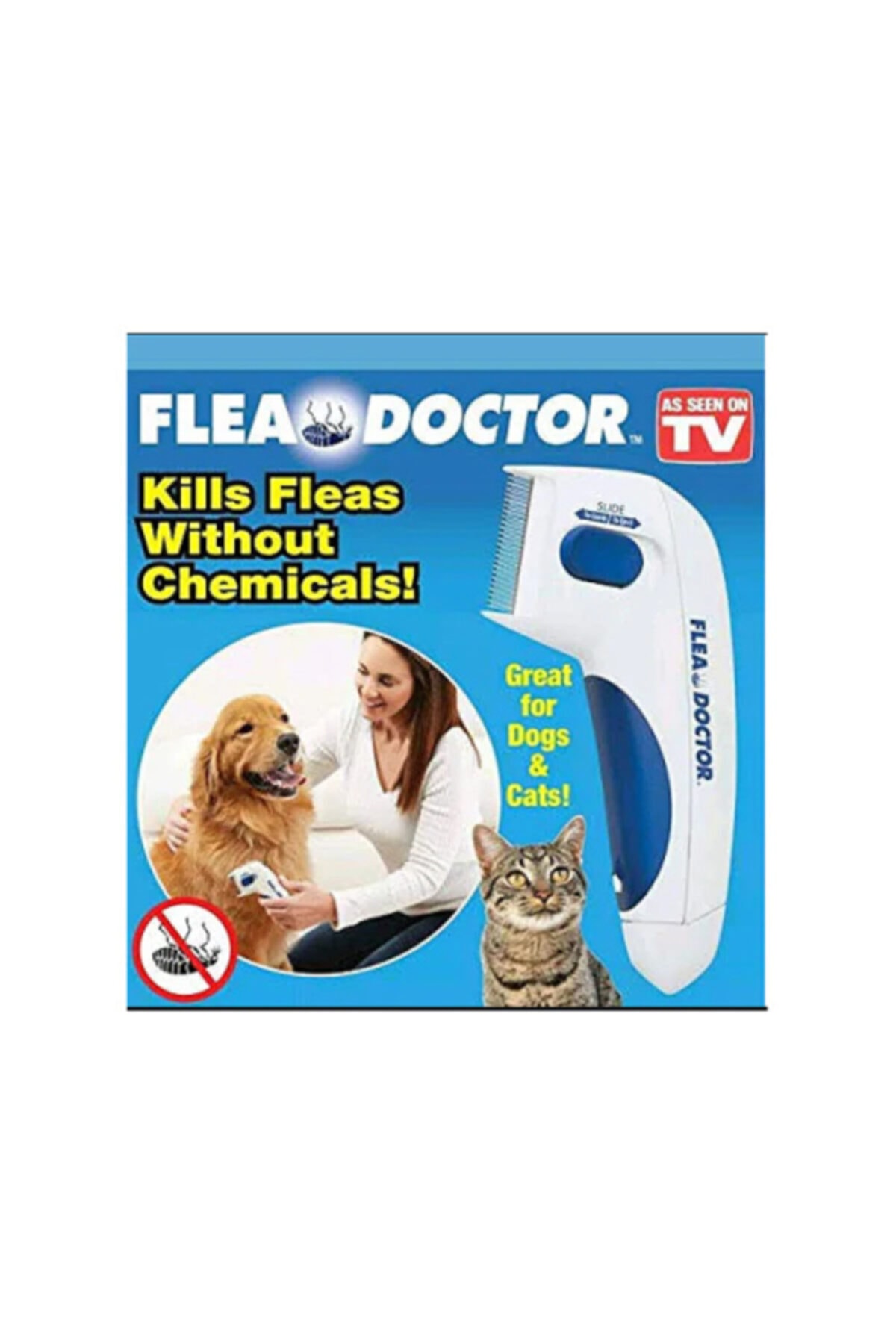 Active Flea Comb Pilli Pire Tarağı