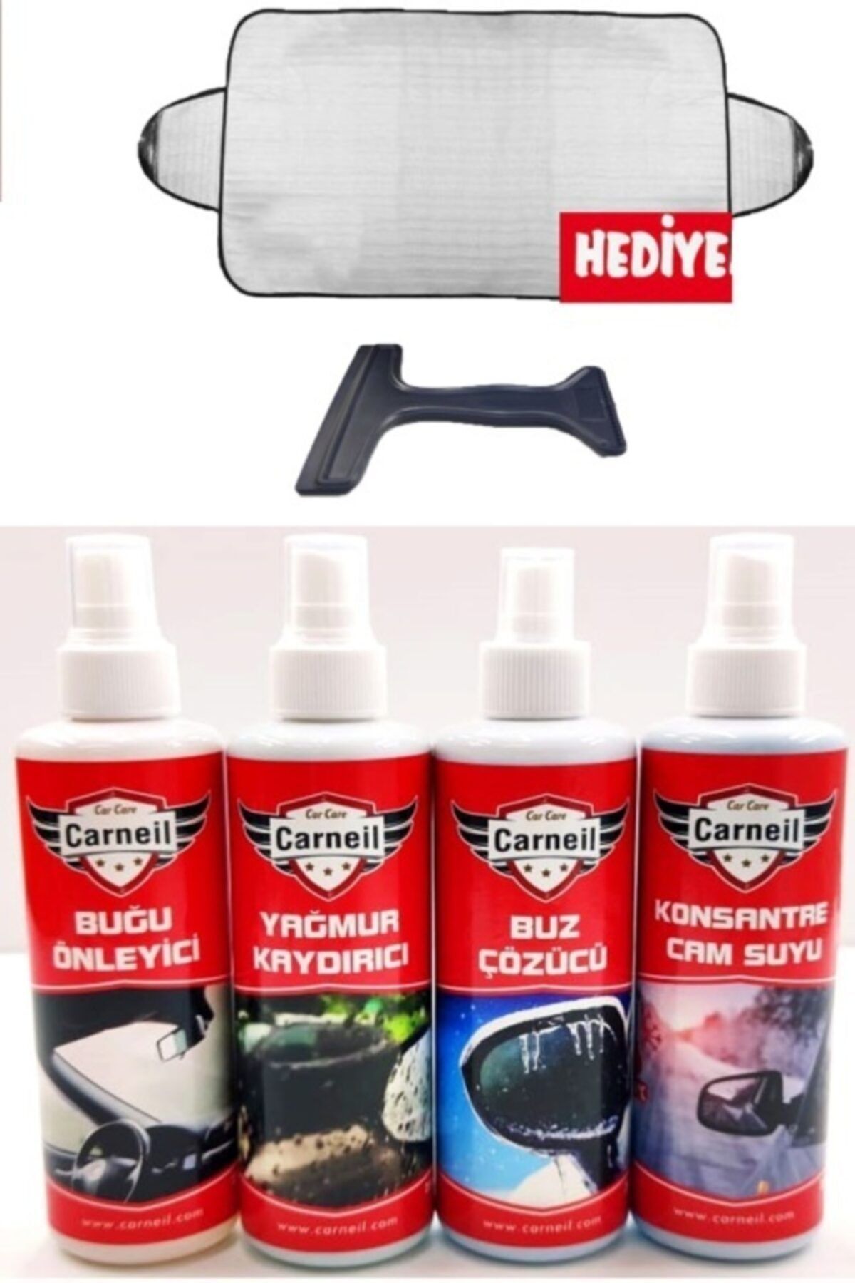 Carneil Kış Için Birebir Soğuk Havalarda Yardımcı 7'li Set Ns431
