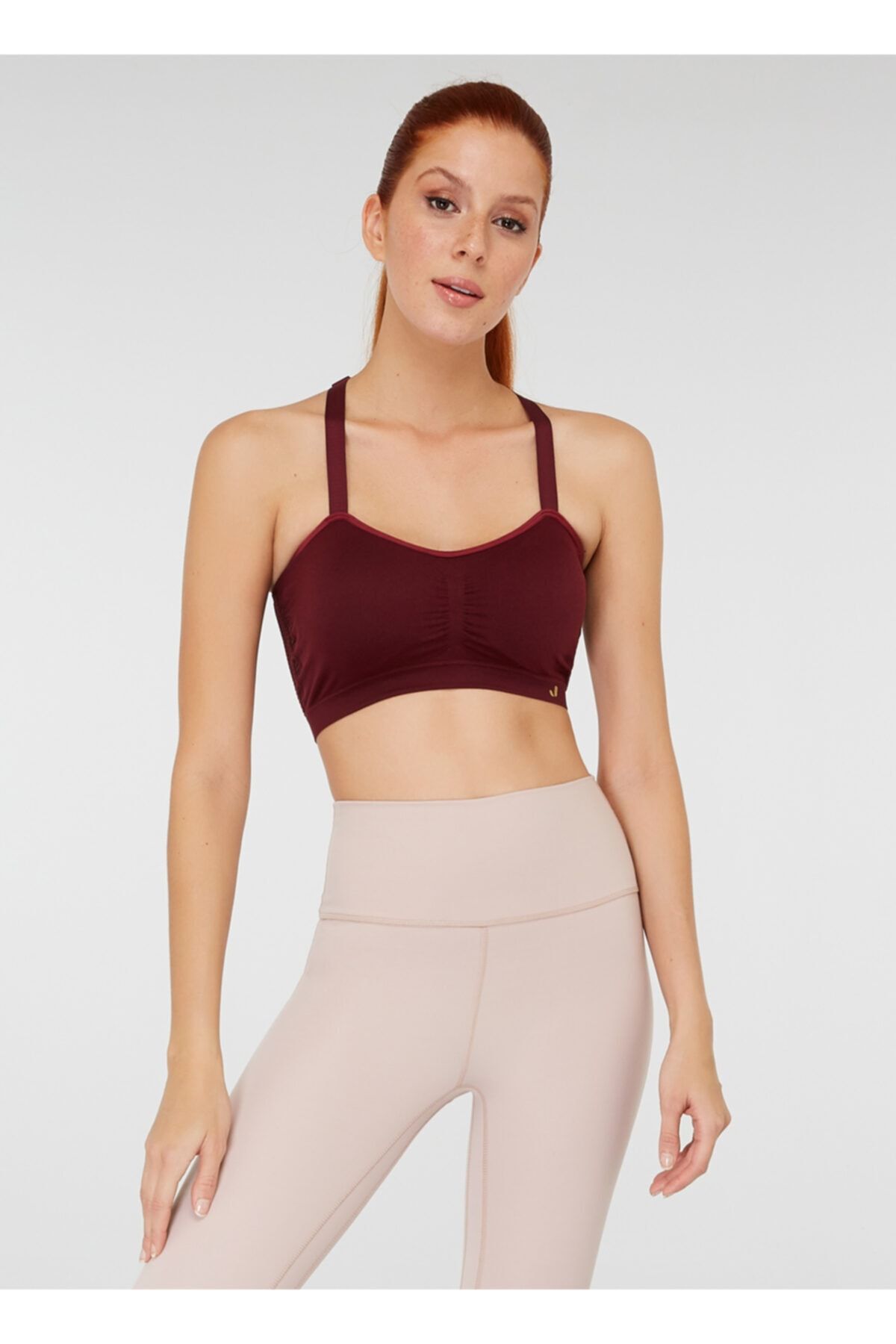 Jerf Kadın Büstiyer - Huella Bordo - 1295842