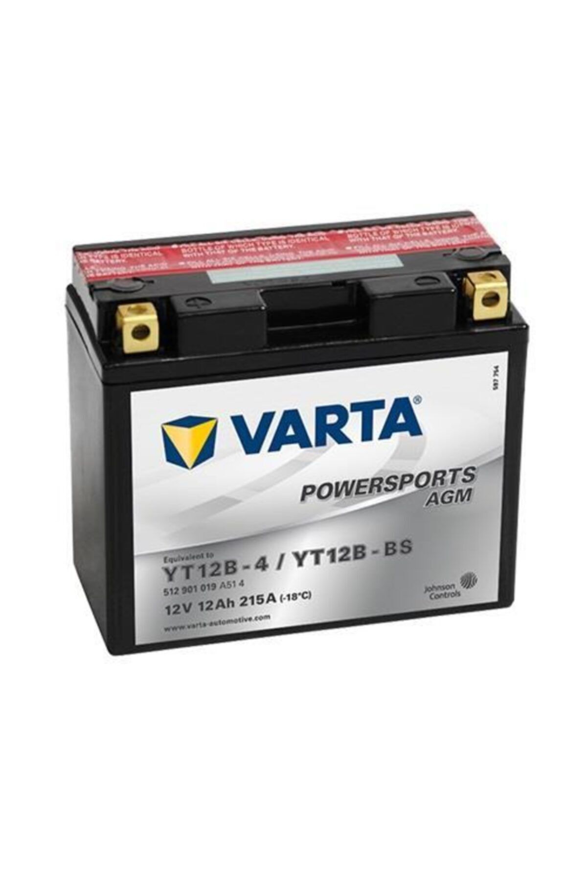 Varta Motosiklet Aküsü Yt12b-bs