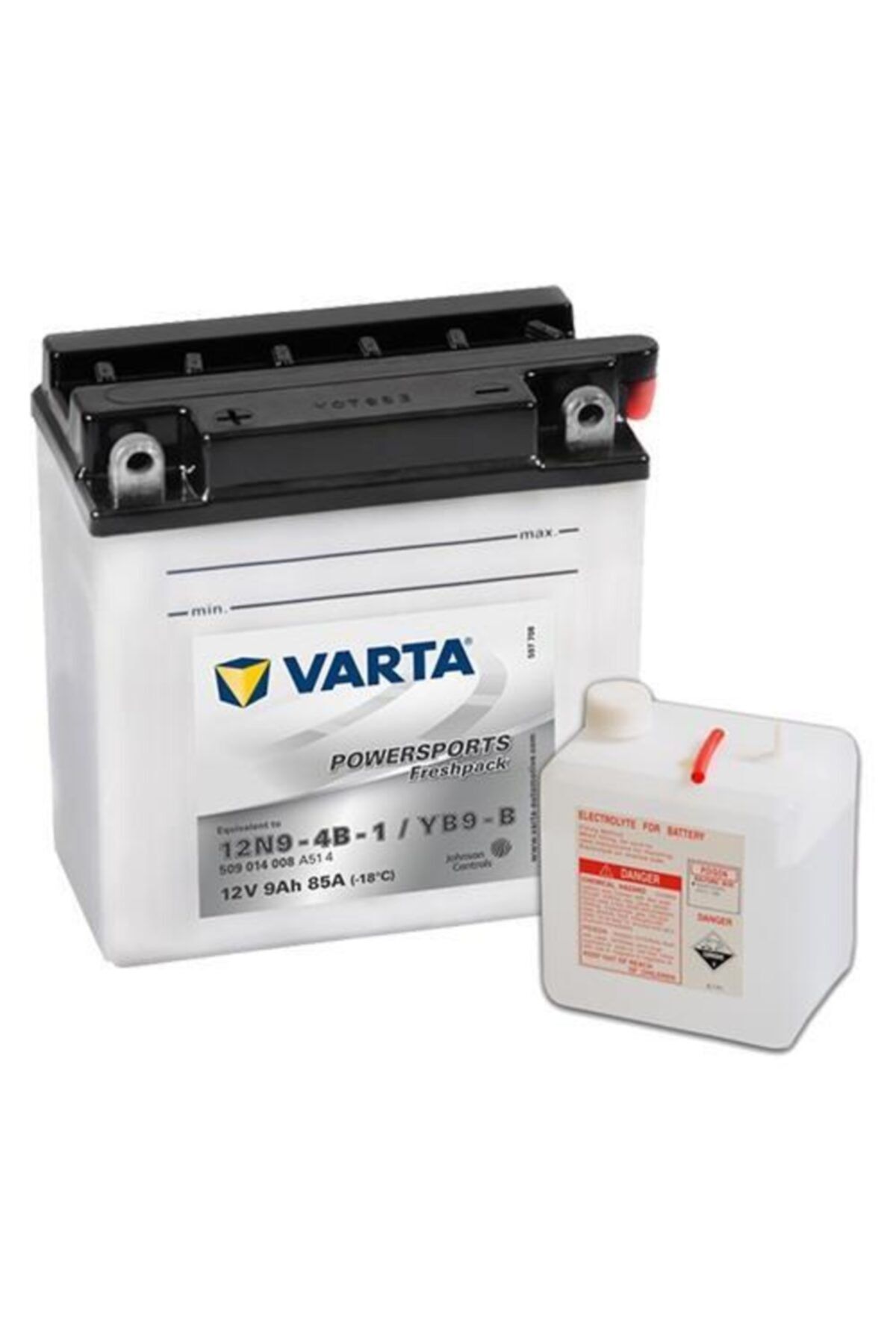 Varta Motosiklet Aküsü Yb9-b