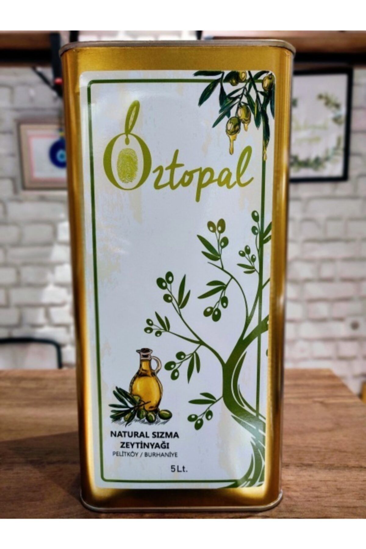 ÖZTOPAL ZEYTİNYAĞI Pelitköy  Burhaniye Zeytinyağı