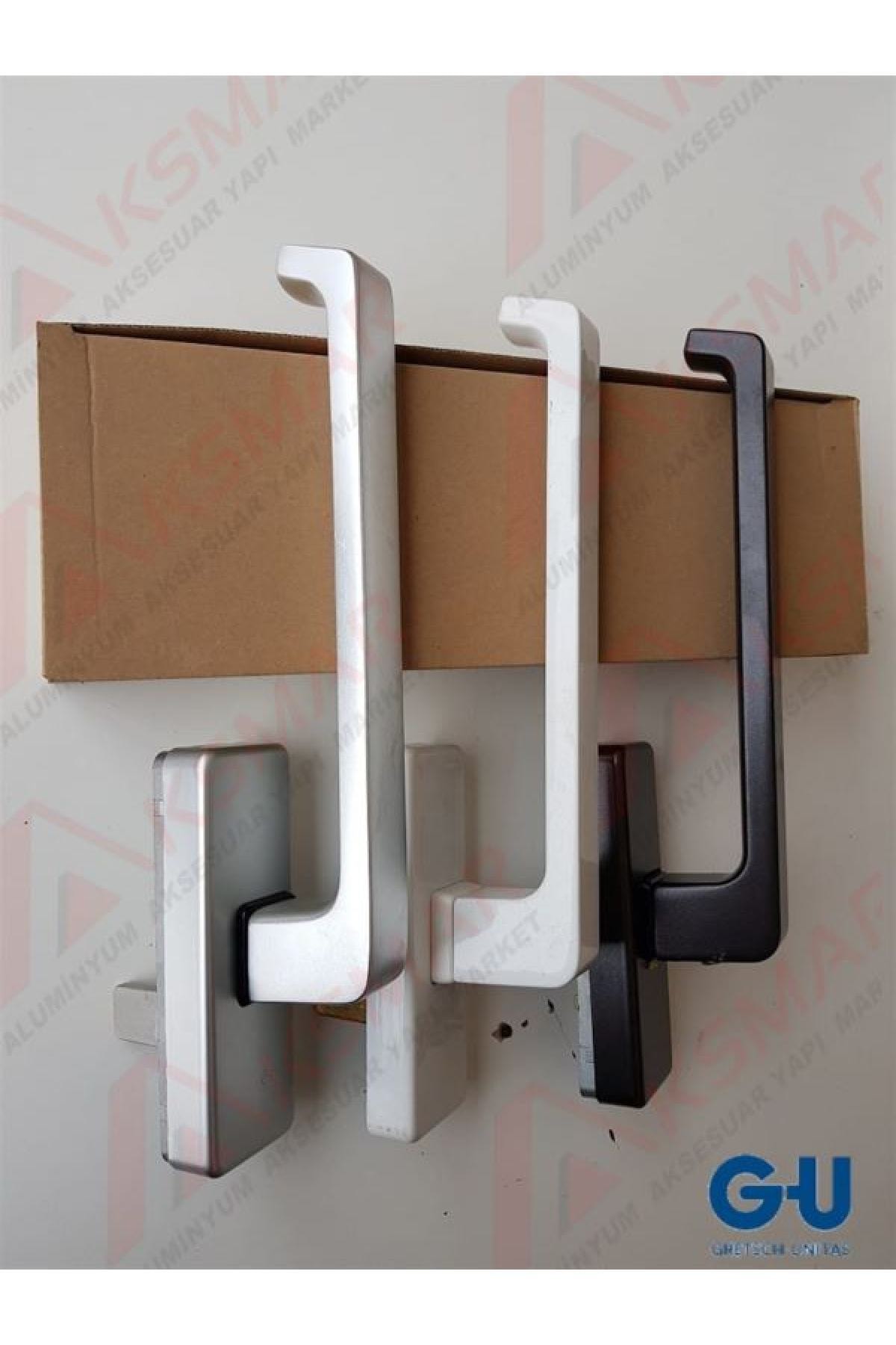 GU BKS Aluminyum Tam Otomatik Sürme Için Kapı Kolu -sol Koyu Kahve