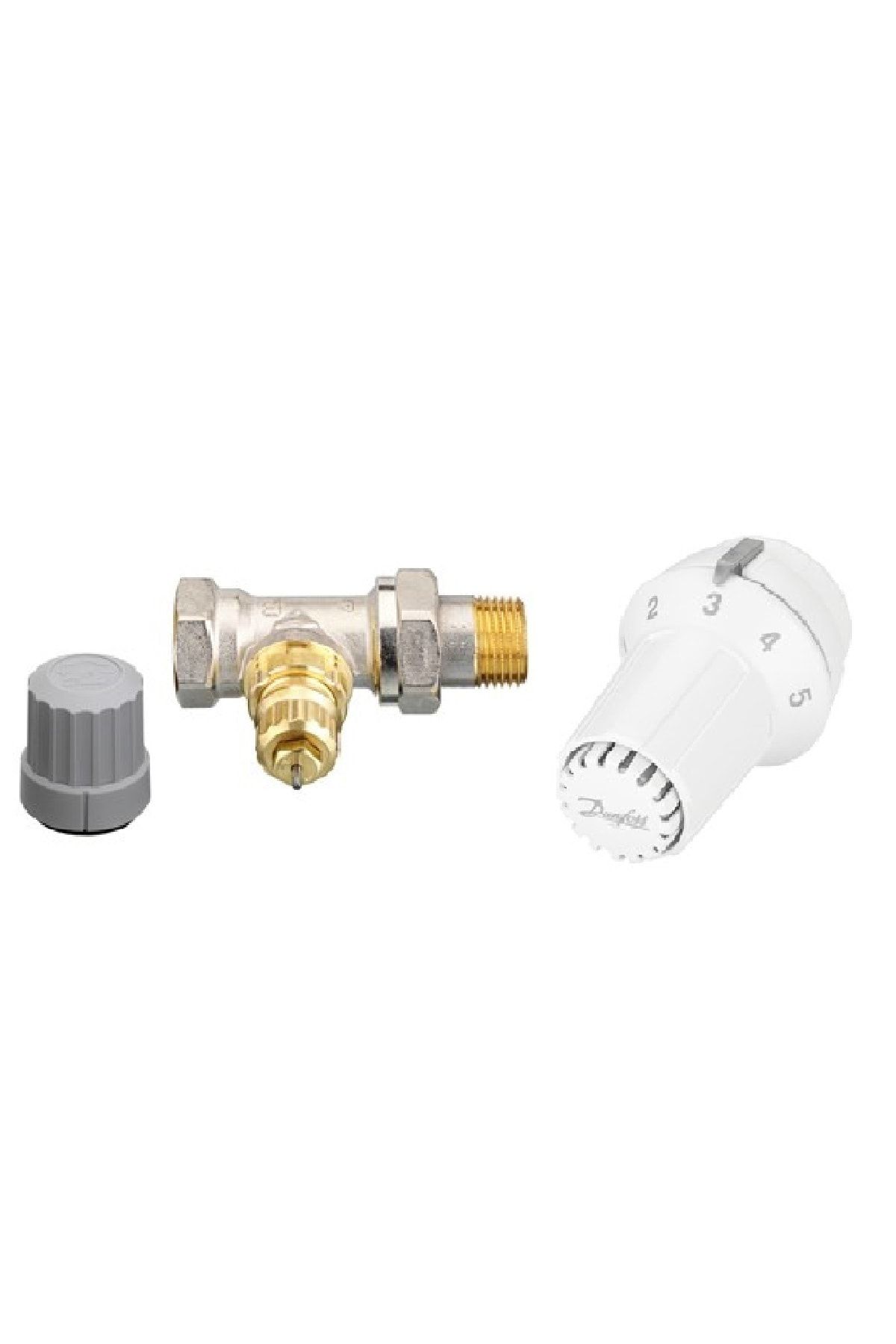 DANFOSS Termostatik Radyatör Vanası Başlığı Düz Vana Gövdesi