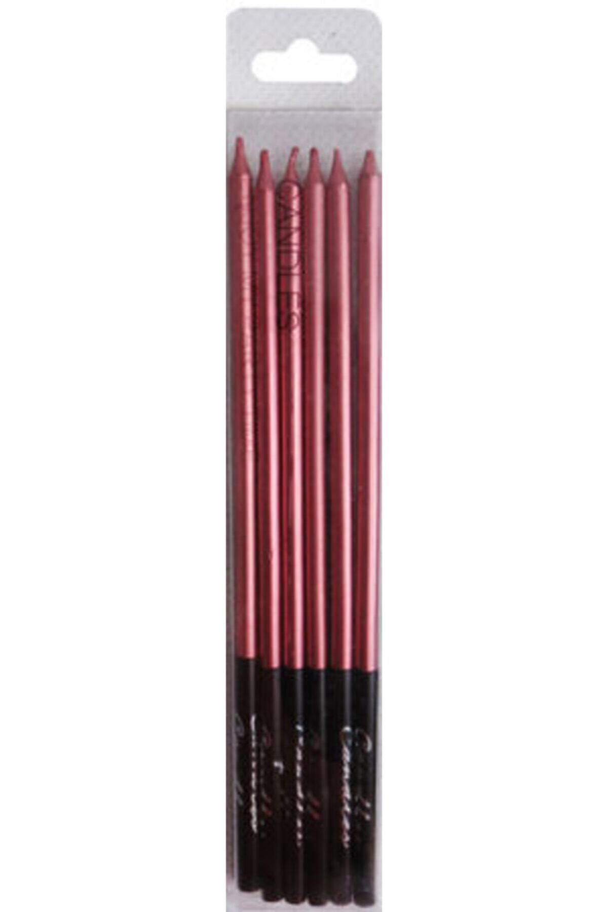 whiteavm Mum Pastel Kırmızı 16cm Pk:6 Kl:576