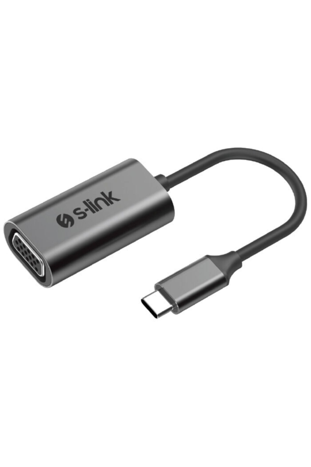 SLINK Swapp Sw-u514 Gri Metal Type-c To Vga Adaptör