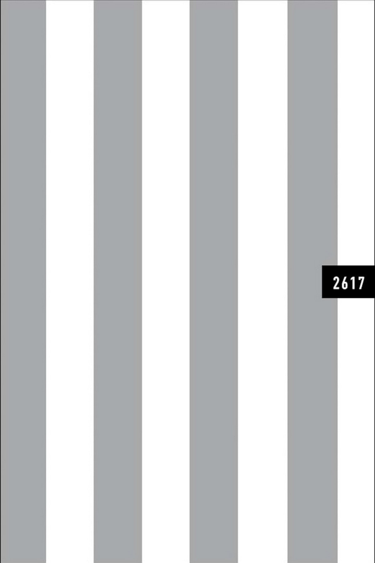 Natural Wall212 2617 Gri Beyaz Çizgili Desen Duvar Kağıdı 5,00 M²