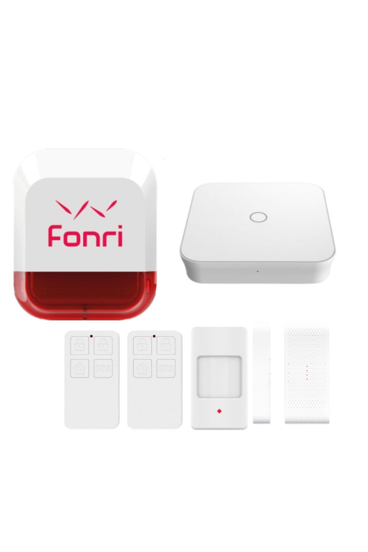 Fonri Kablosuz Alarm Sistemi Kablosuz Hırsız Alarm Seti Pet