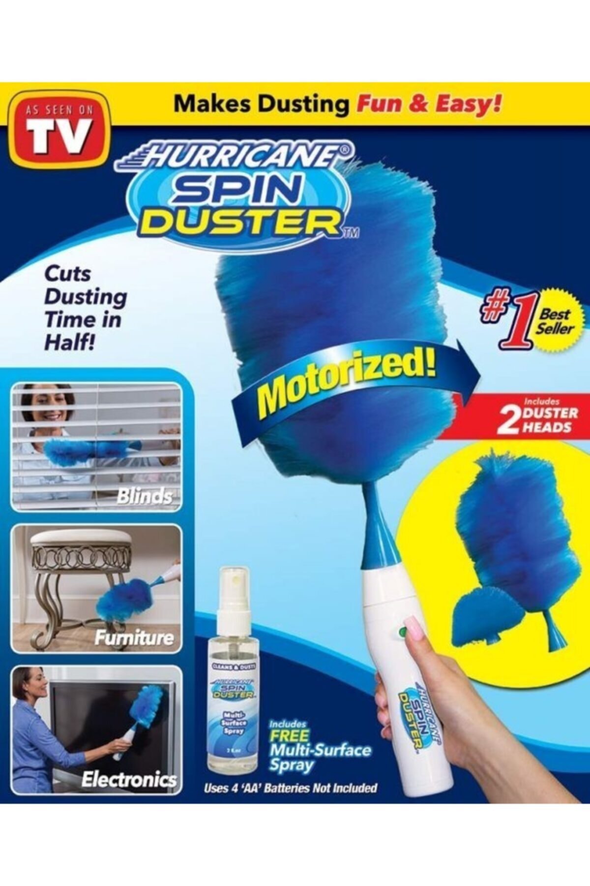 Sharp Store Spin Duster Kablosuz Toz Alıcı