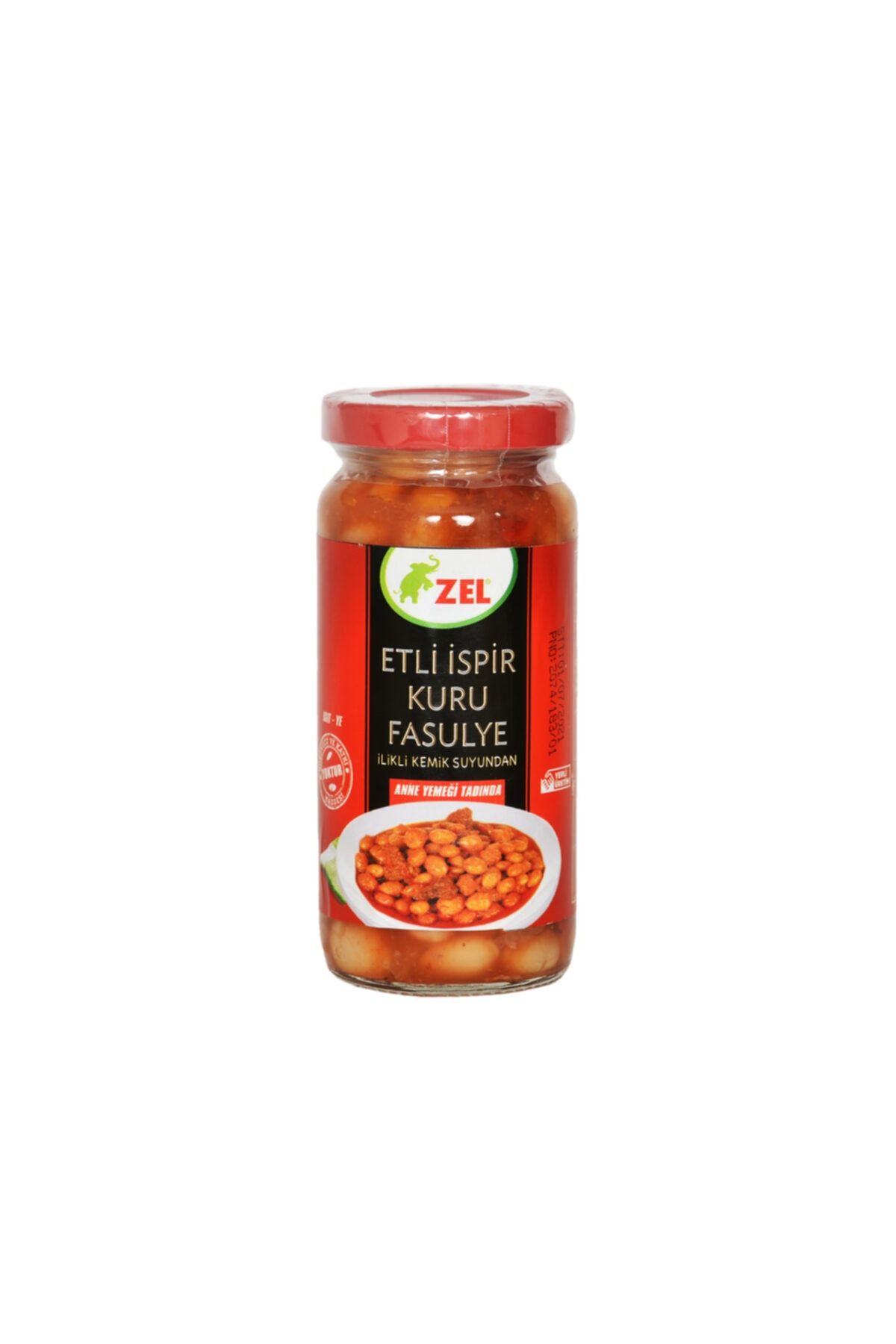 Zel Etli Ispir Fasulye - 230 G - Ilikli Kemik Suyundan - 6 Adet