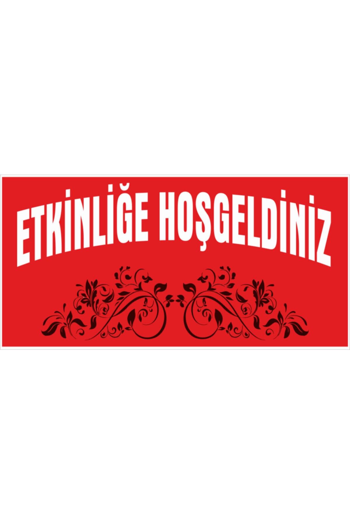 MIGNATIS Etkinliğe Hoşgeldiniz Branda Afisi 150x75 cm
