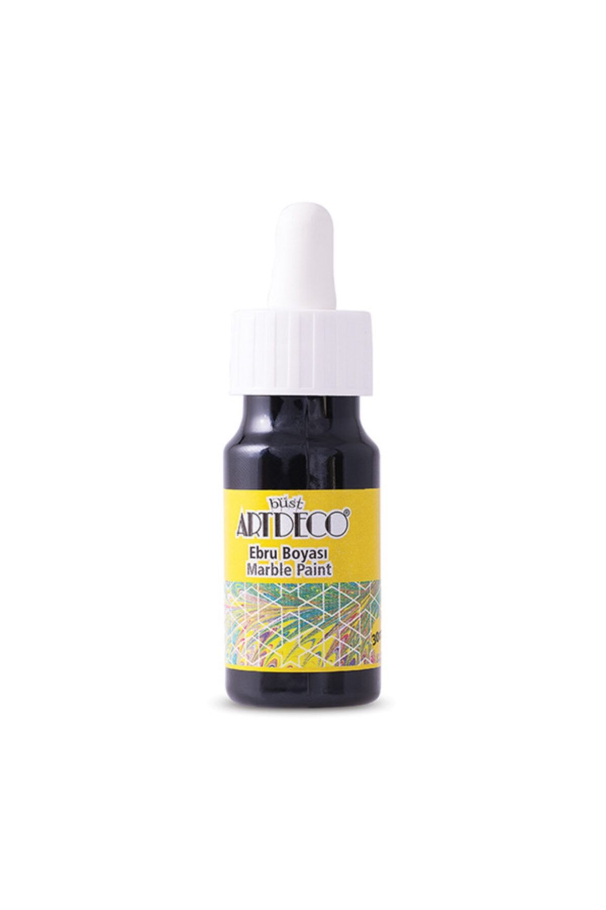 Artdeco Ebru Boyası 30ml. Siyah