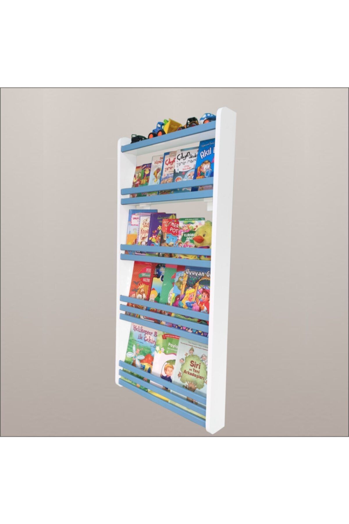 Emdief Home Mdf Lake Kitaplık Montessori 4 Raflı Çocuklara Kitaplıkmdf Lake K