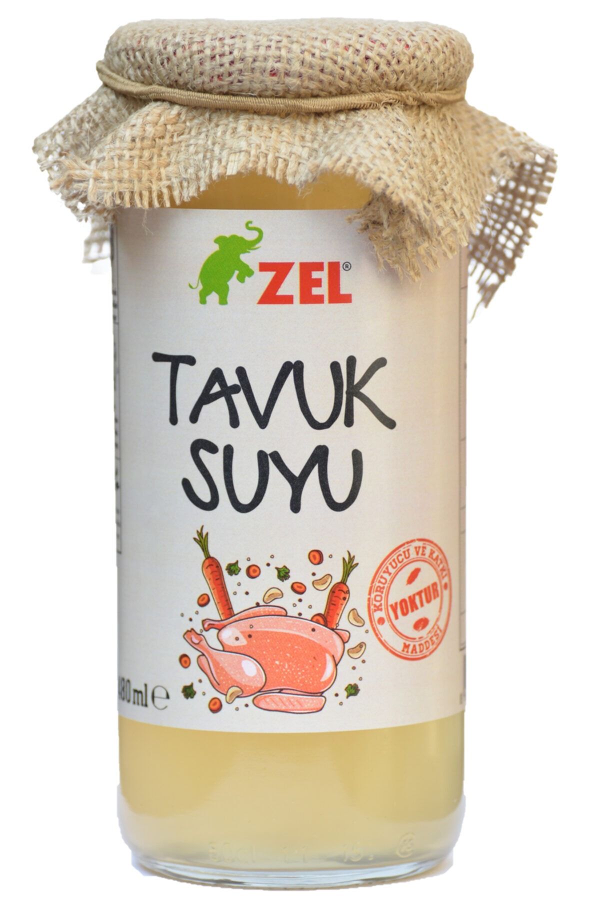 Zel Tavuk Suyu 480 Ml 6 Adet