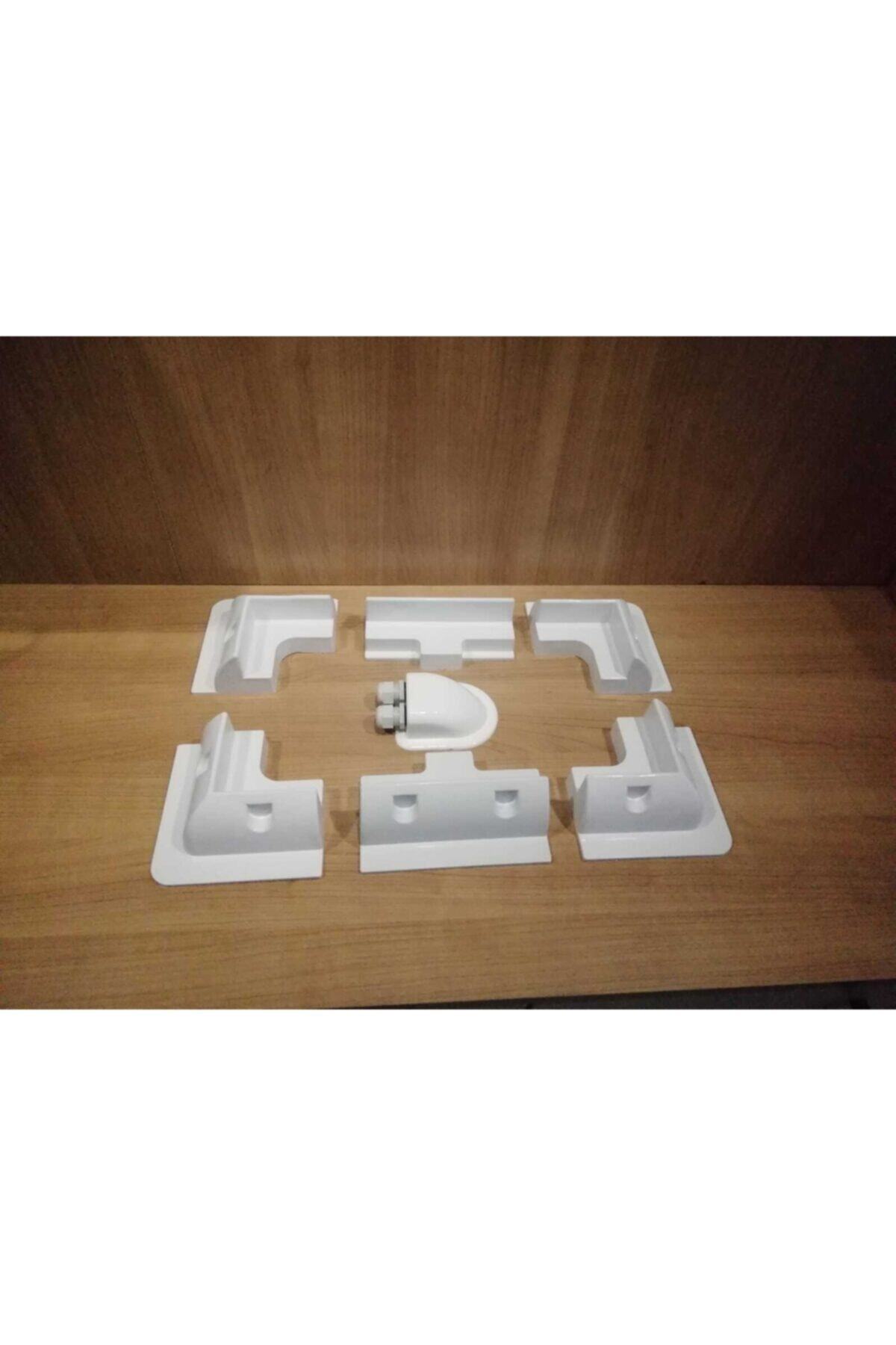Apex Güneş Paneli Montaj Braket Seti 6 Parça + Kablo Kapağı