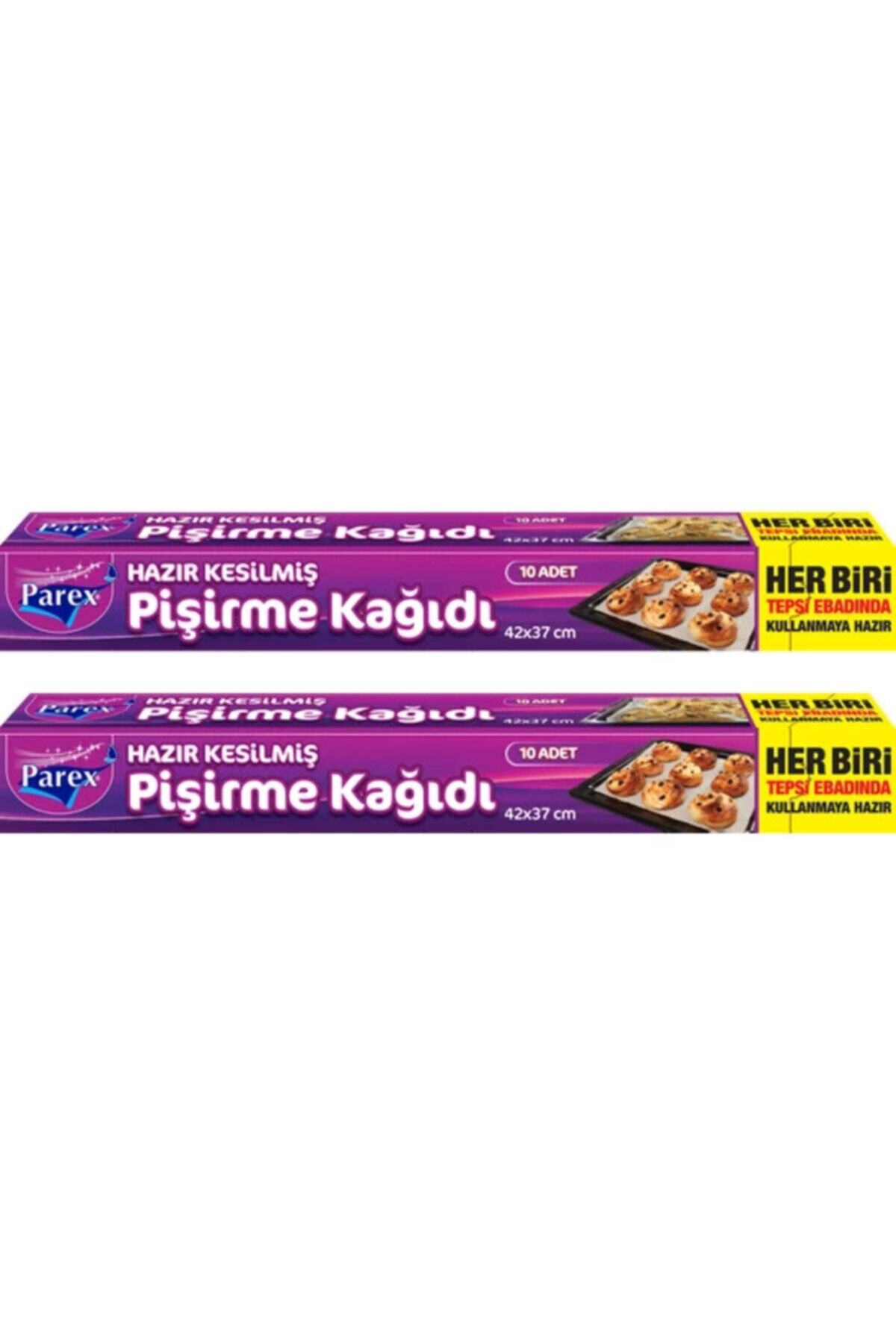 Parex Hazır Kesilmiş Pişirme Kağıdı 10'lu X 2 Adet