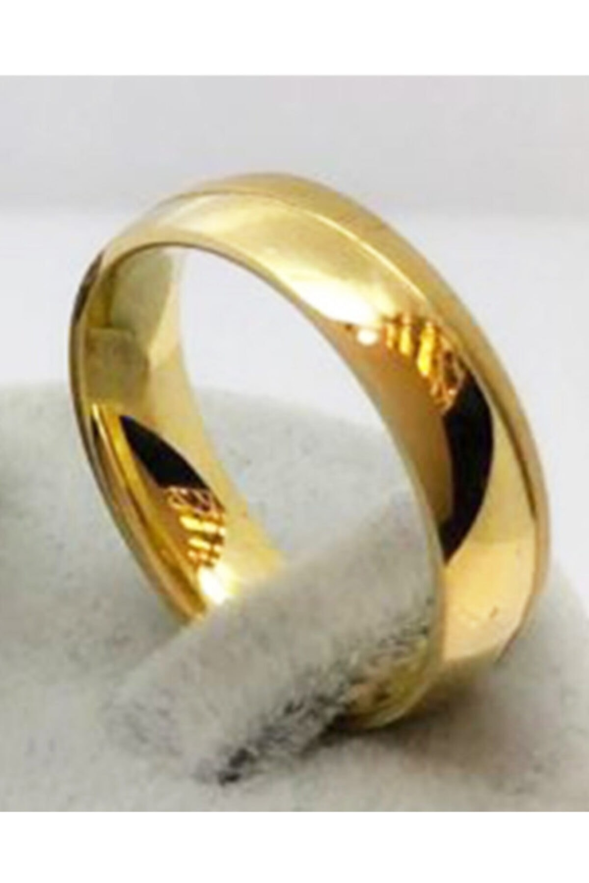 Alzey Gold İmitasyon Unisex Altın Imitasyon Altın Kaplama Alyans