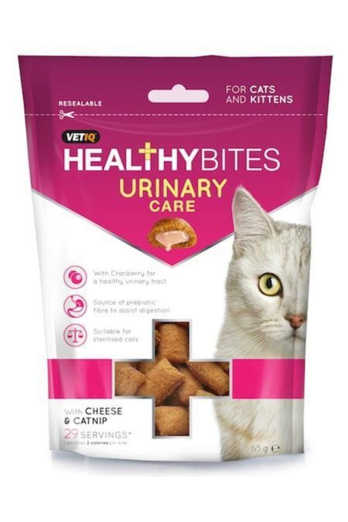 Vetiq Healthy Bites Urinary Care Kedi Ödül Maması 65 Gr