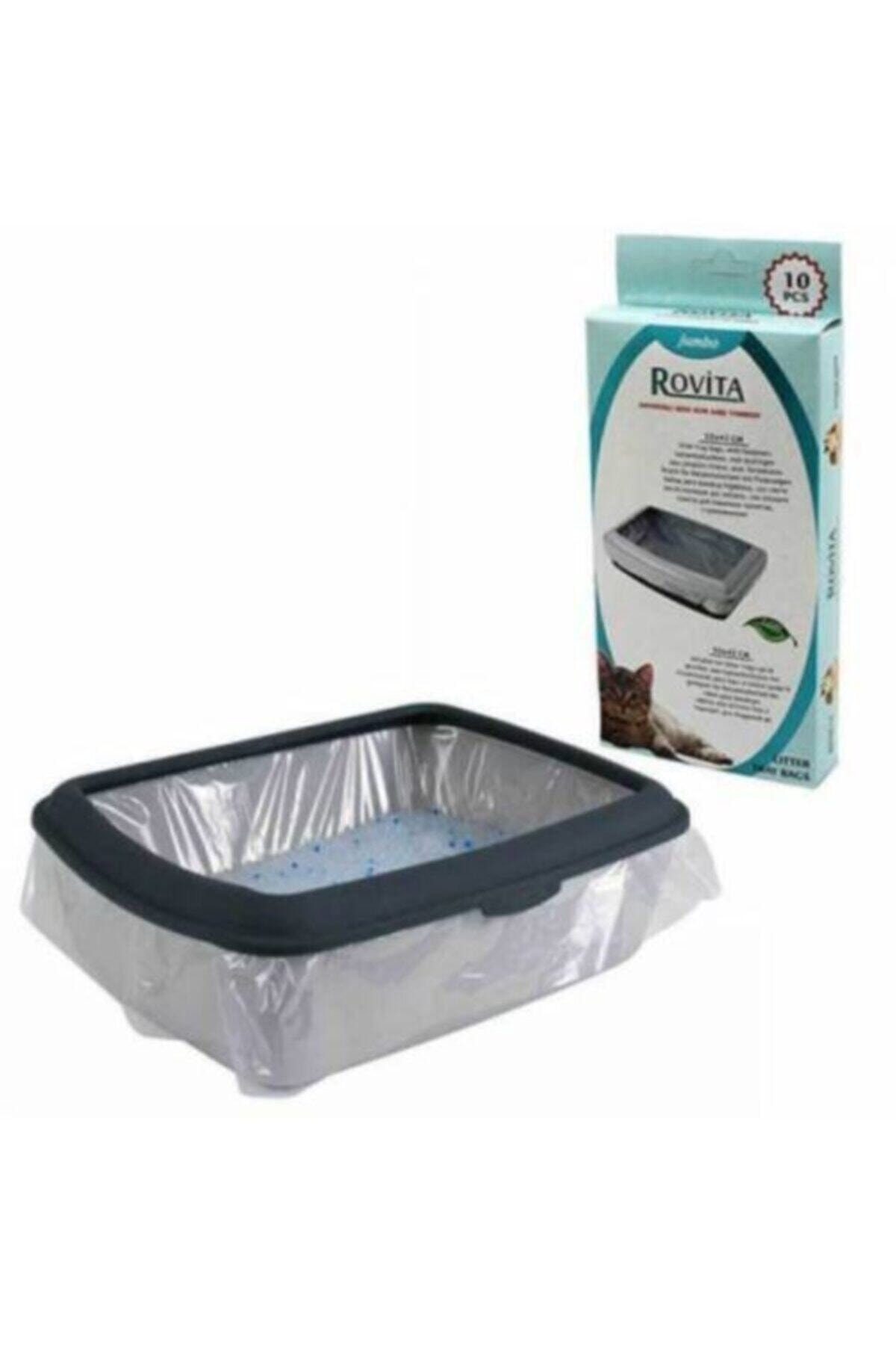 Pet Pretty Rovita Evcil Hayvanlar Için Açık Tuvalet Poşeti 10'lu