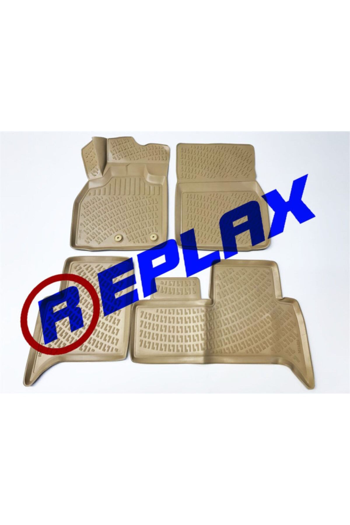 REPLAX Renault Scenic 2 Bej 3d Havuzlu Paspas 2004-2009 Arası A+kalite Ee30