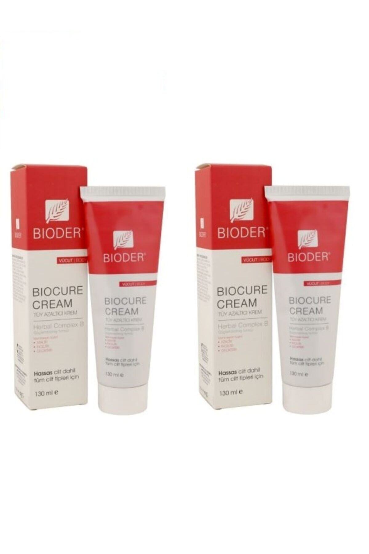 Bioder Tüy Azaltıcı Krem Tüm Ciltler Için 130 Ml - Vücut Için X2 Adet