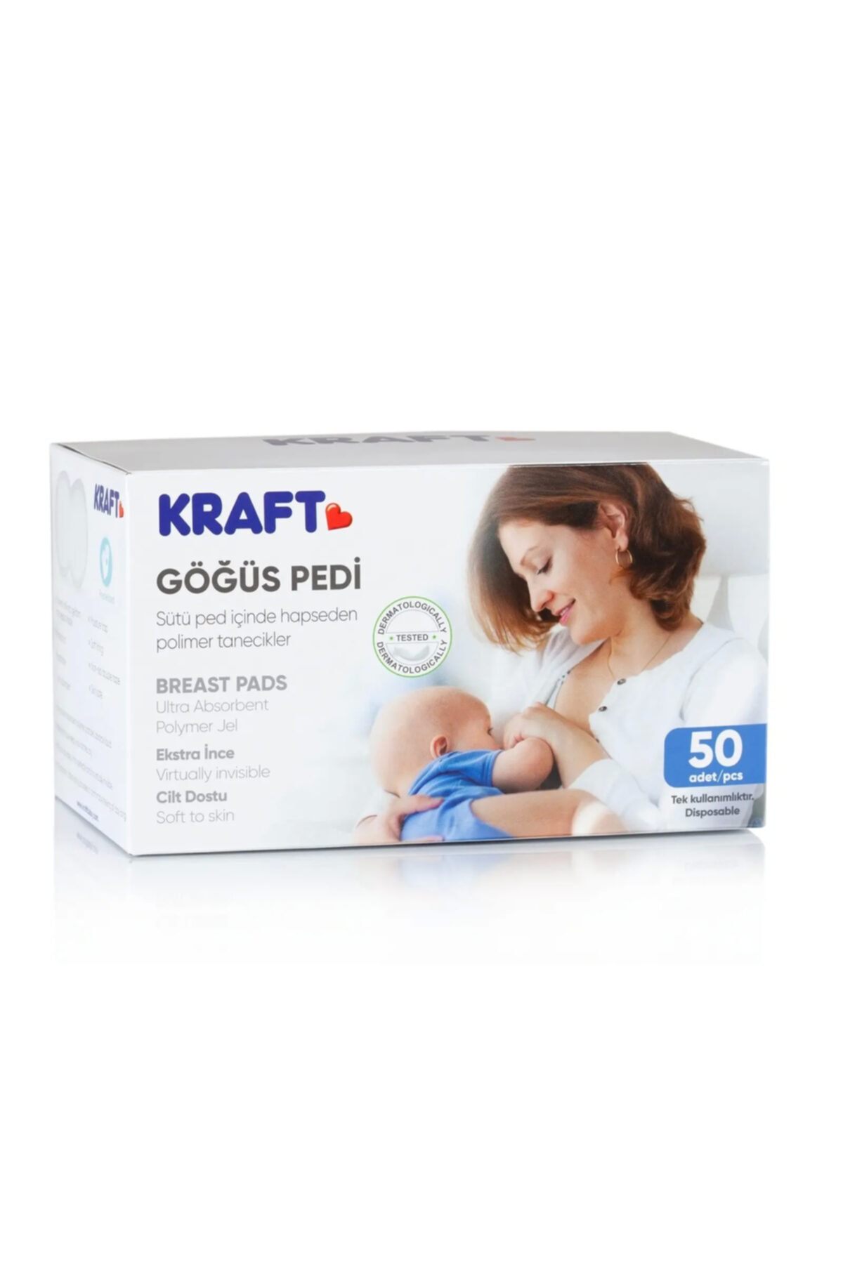 Kraft Göğüs Pedi 50 Li Adet