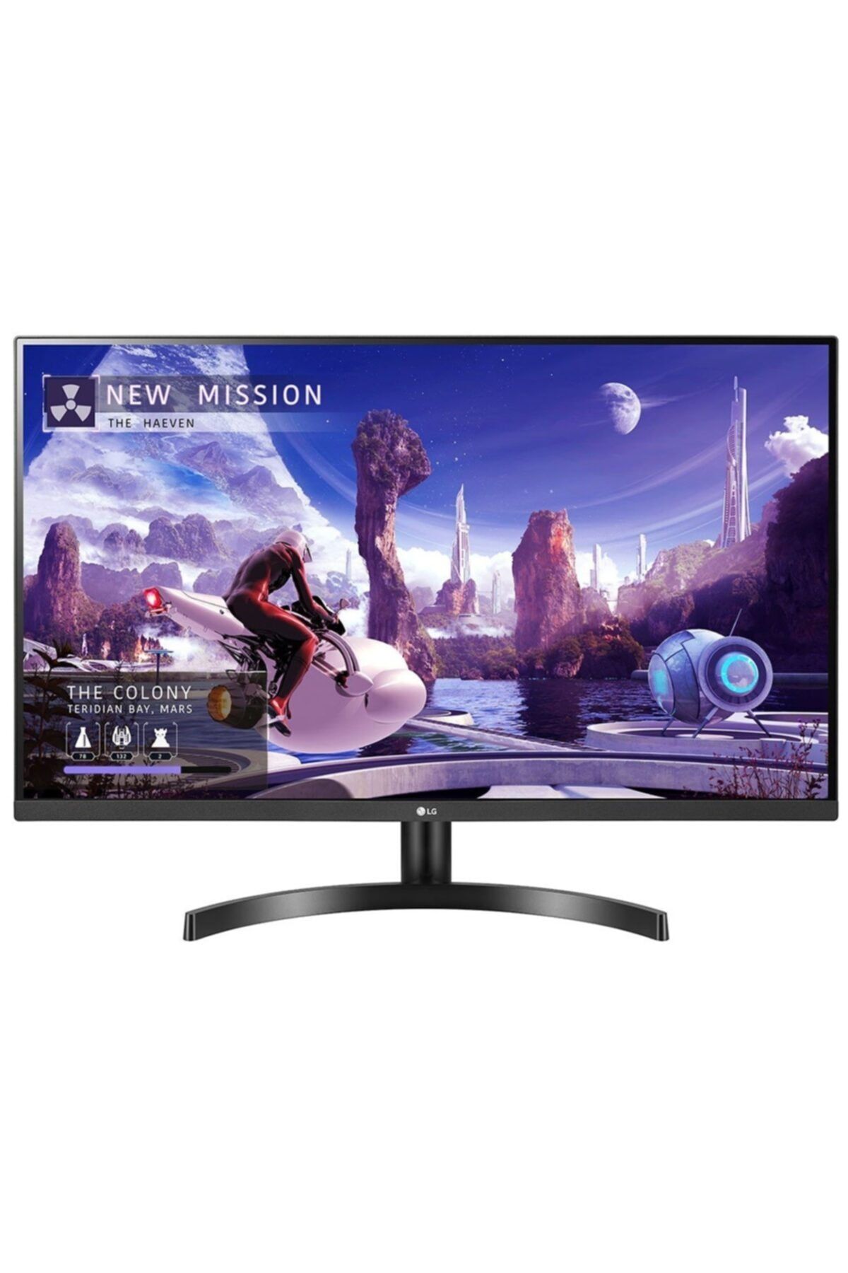 LG 32QN650-B 32 inch 75Hz 5Ms QHD 2560X1440 FreeSync IPS Gaming Monitör