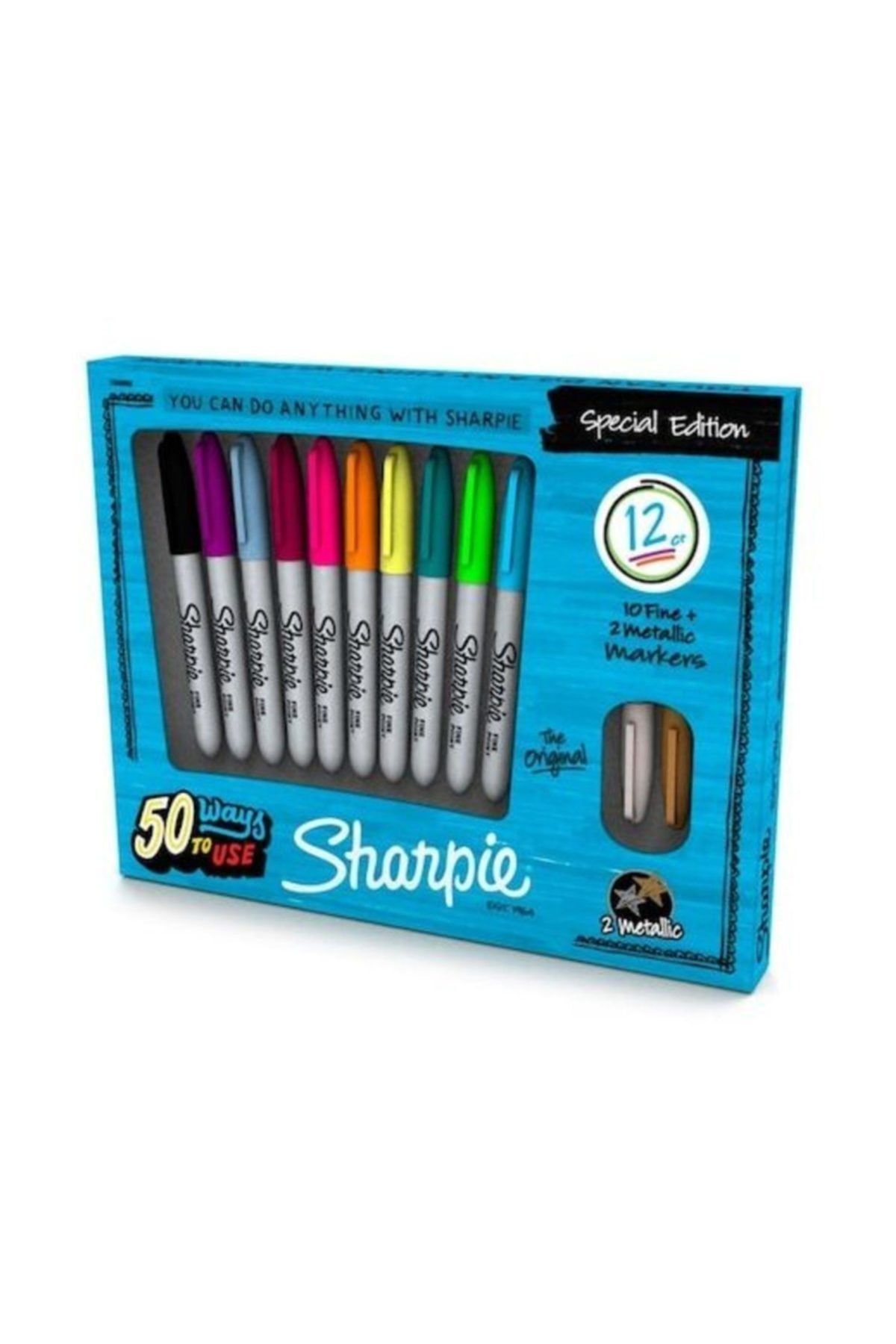 Sharpie Permanent Set Fine 10+2 Bl 1909896