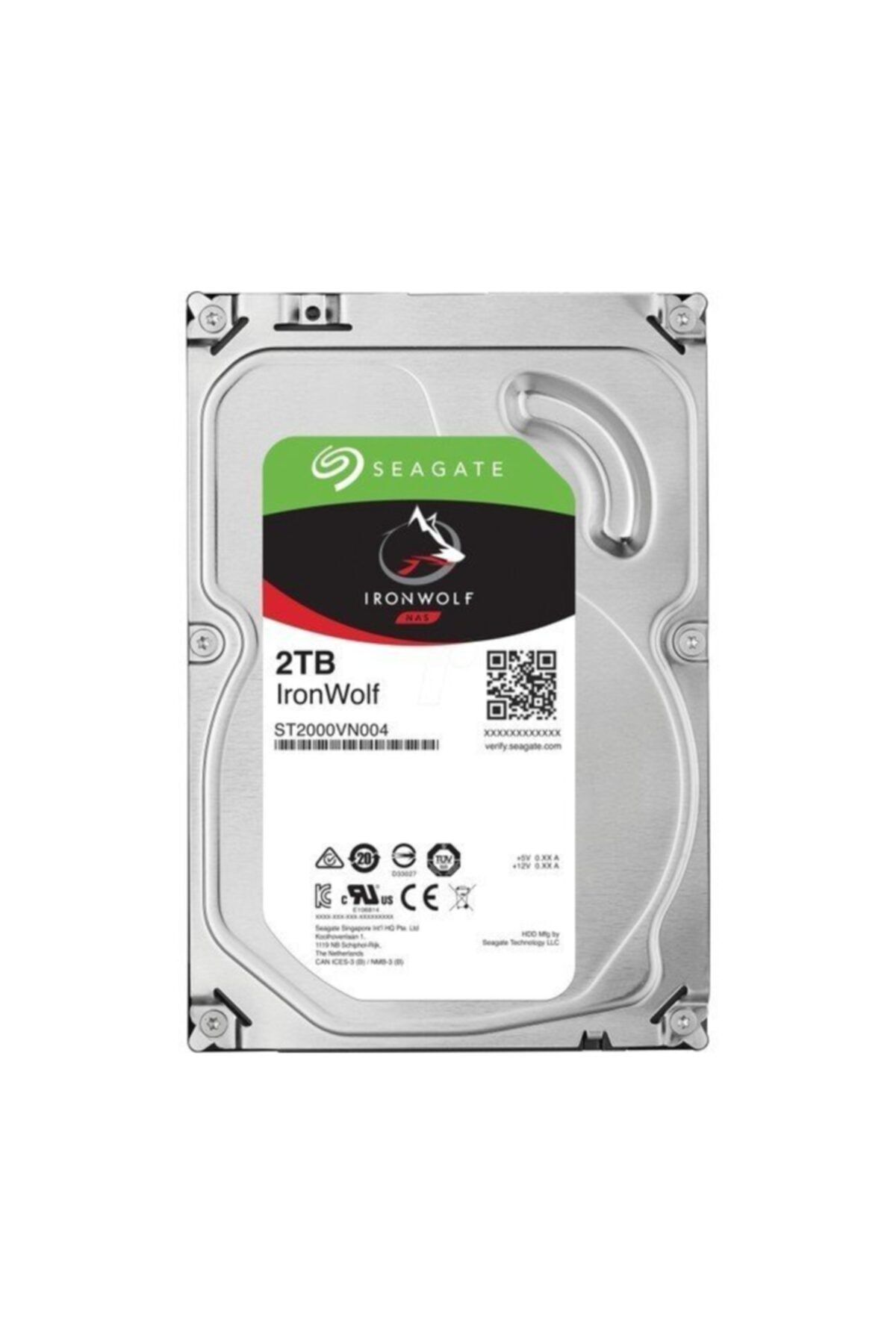 Seagate Ironwolf St2000vn004 2 Tb 5900 Rpm 64 Mb Sata 3 Hdd
