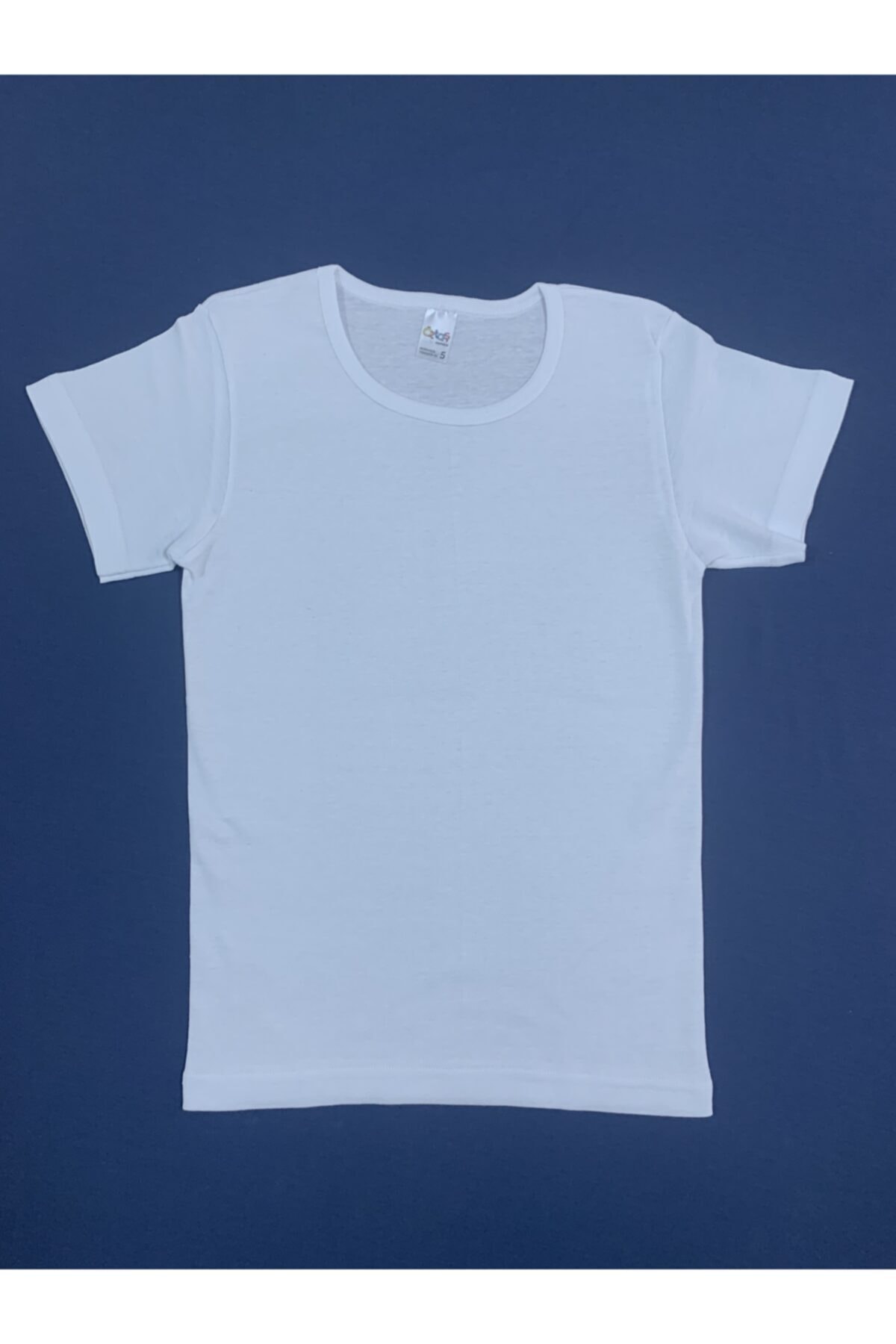 Öztaş Underwear Erkek Çocuk Beyaz Ribana Fanila