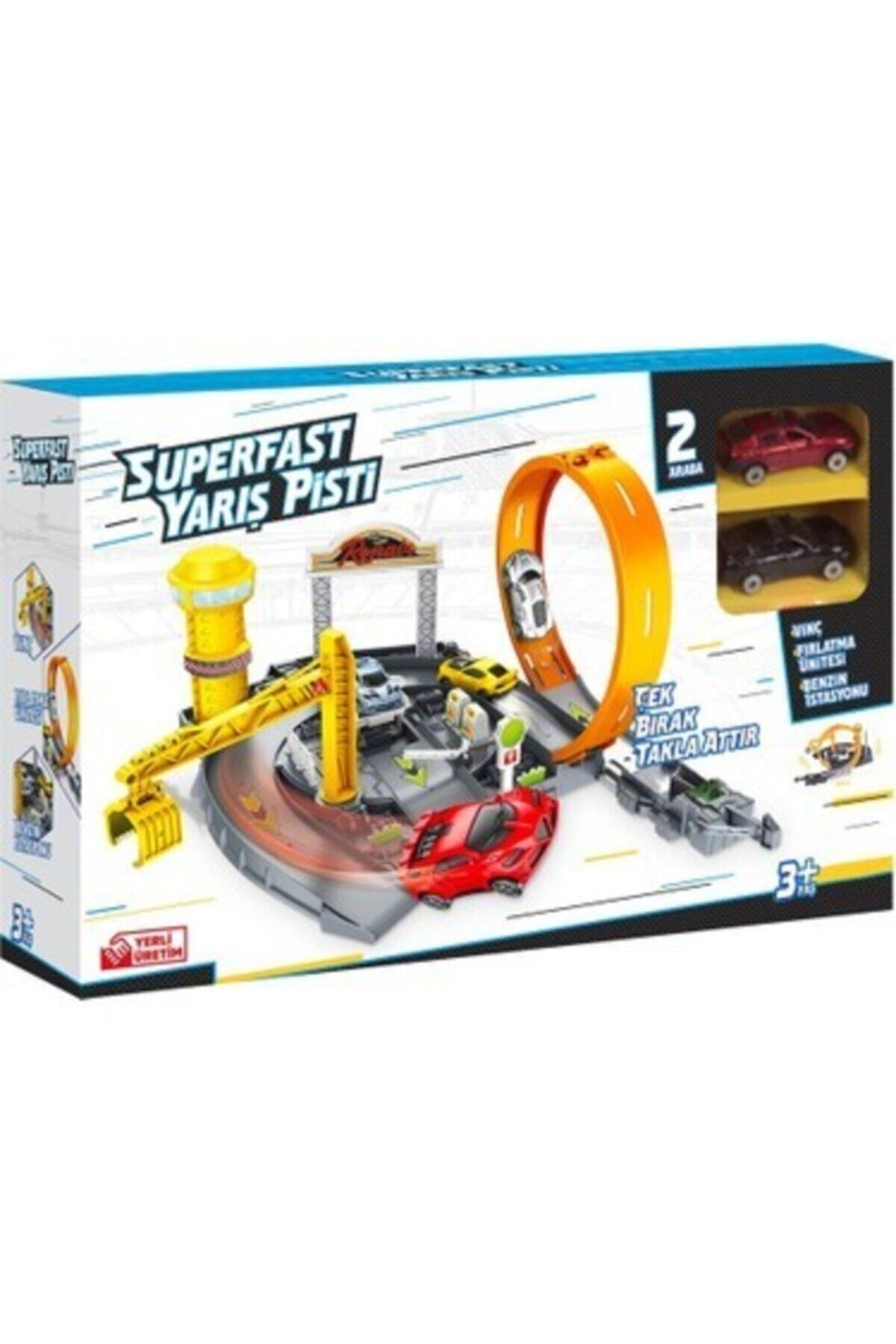 Oktay Superfast Yarış Pisti Oyuncak Garaj Otopark - Ays 2-4 Ya