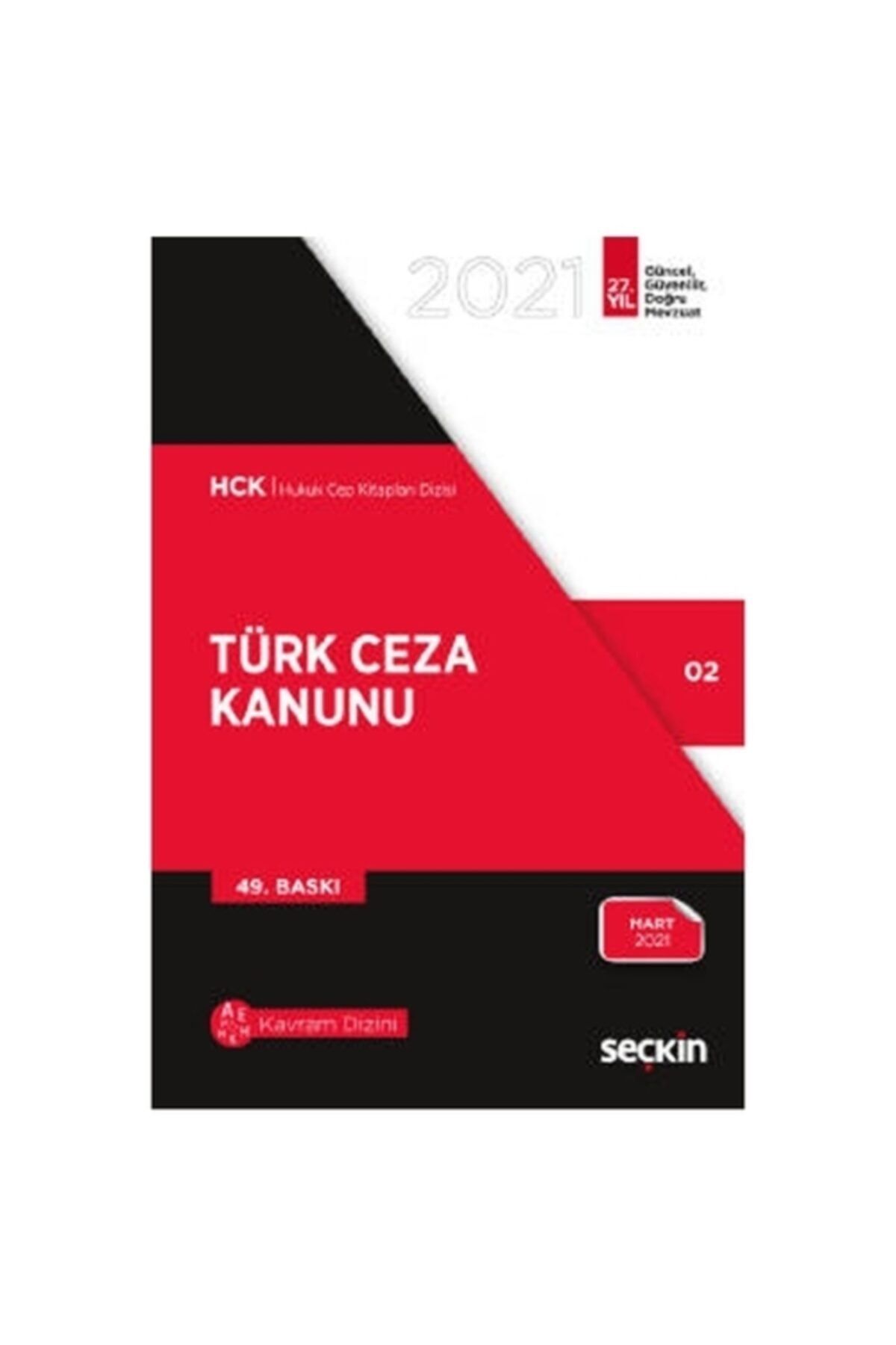 seckin yayincilik turk ceza kanunu 2021 metin kanun metinleri 2021 03 fiyati yorumlari trendyol