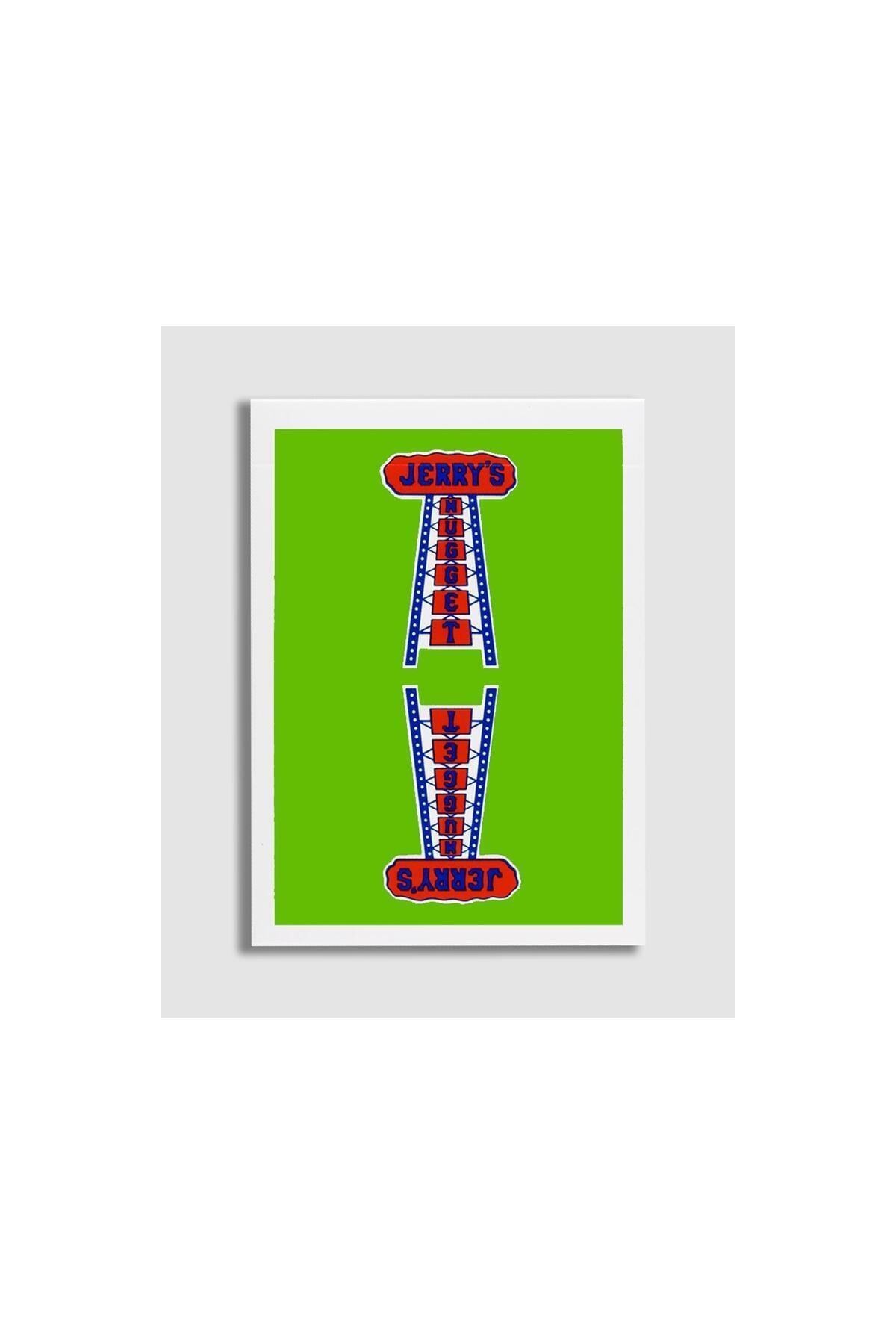 EPCC Vintage Feel Jerry's Nuggets Yeşil Oyun Kartı