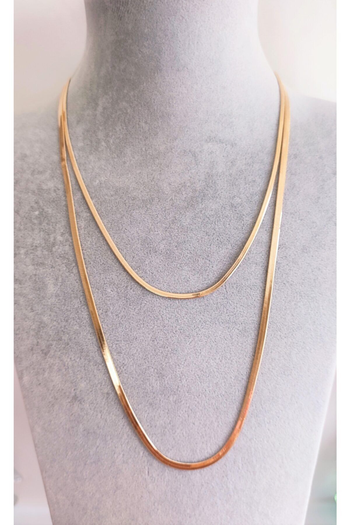 XUPING JEWELRY İnce Uzun İtalyan Zincir Kolye Takım