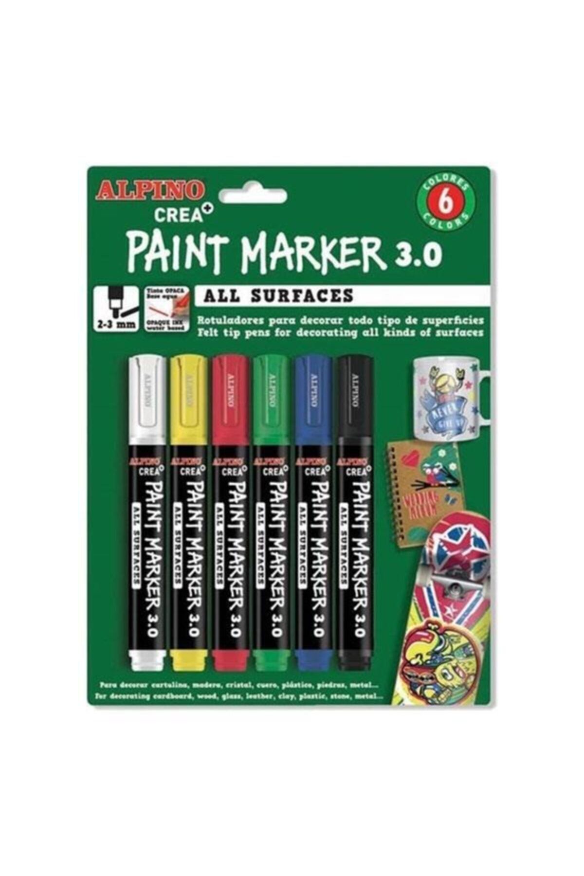 Alpino Çocuk Alpino Marker Ar-0166 Crea Paint Marker