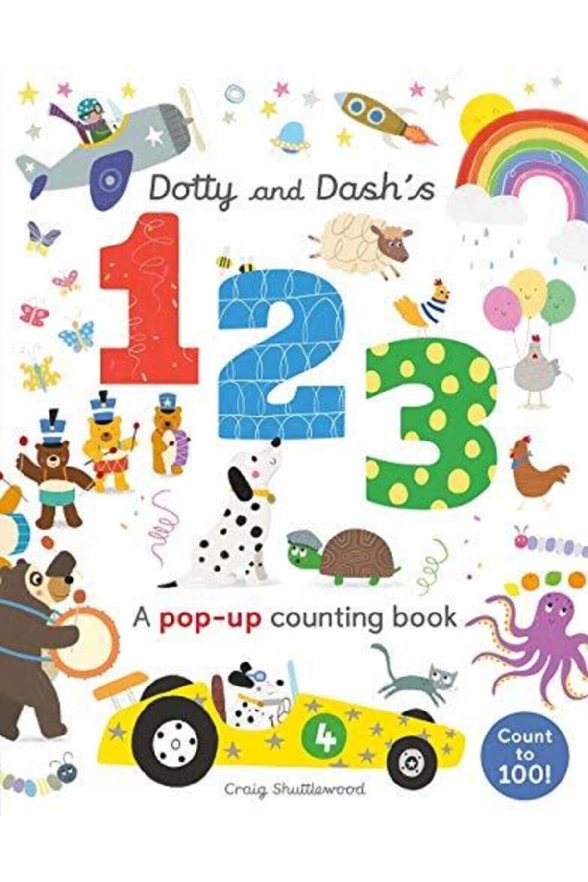 Little Tiger Kids Dotty And Dash's 1, 2, 3 (pop Up Counting Book)