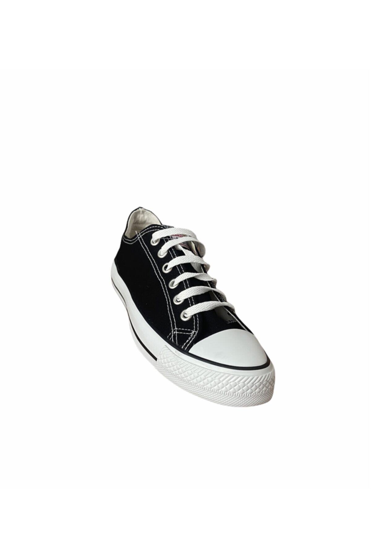 SAINT BELLINI Unisex Siyah Günlük Rahat Keten Spor Ayakkabı