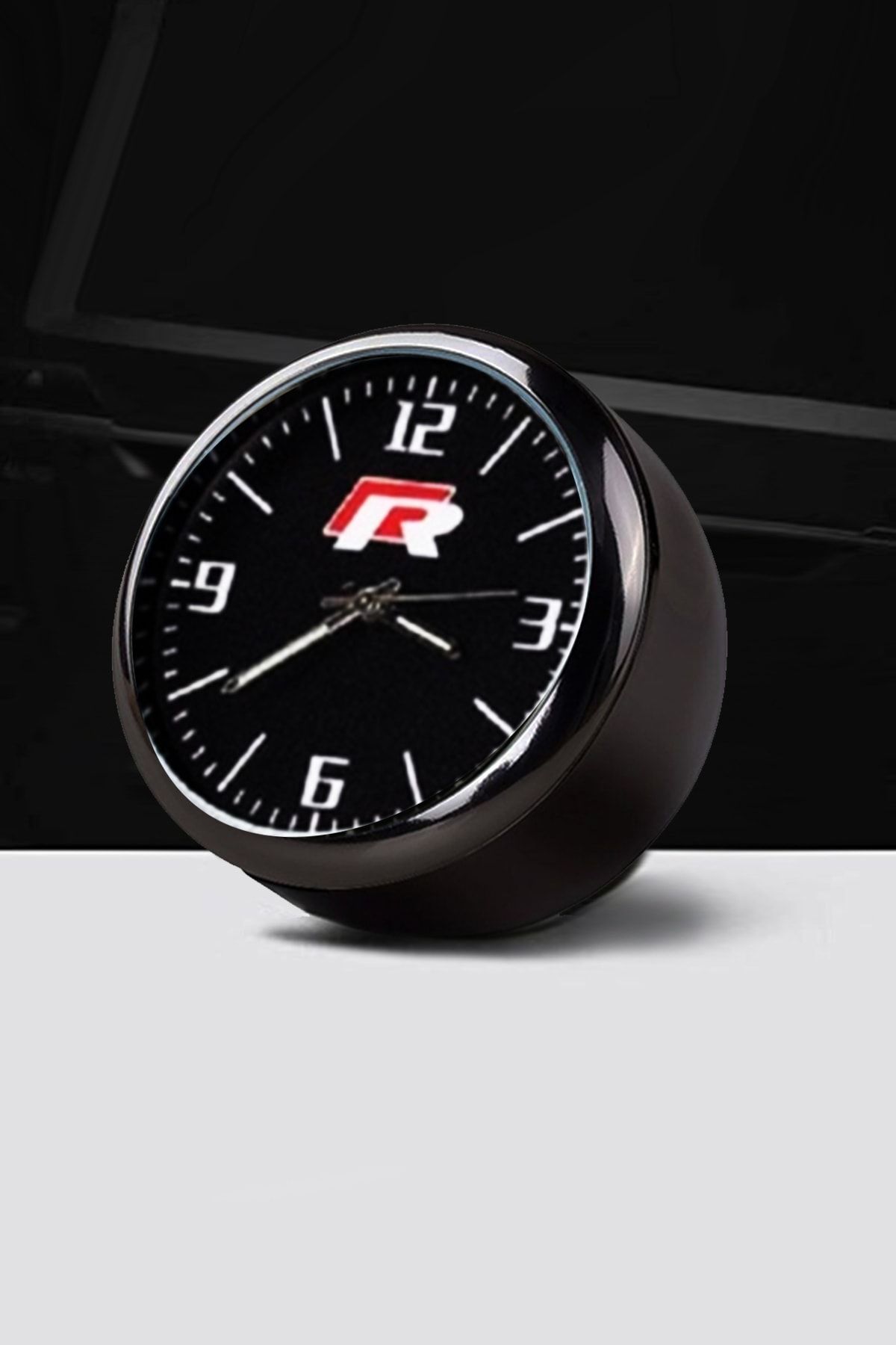 C9 Araba Araç Içi Volkswagen R Oto Retro Analog Torpido Saat Havalandırma