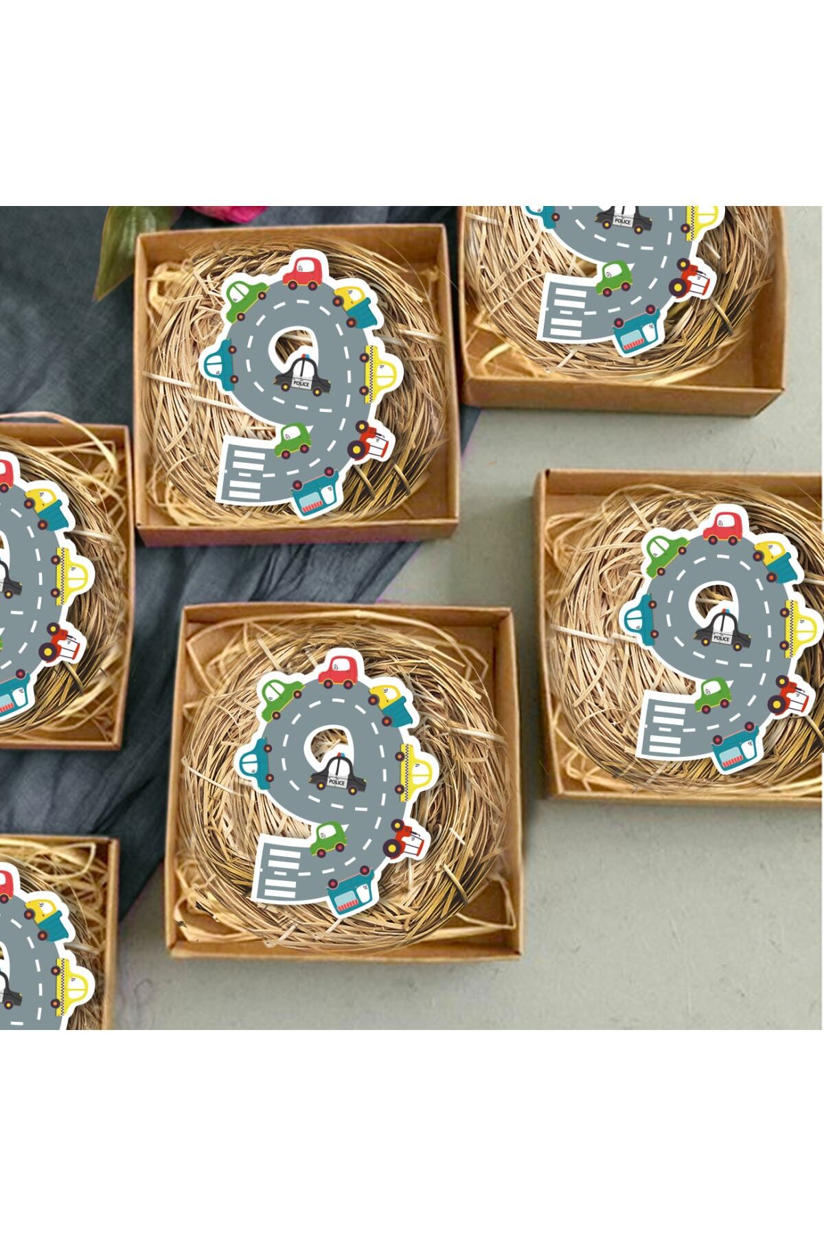 instababyrooms Sevimli Bebek Magnetler 20 Li Denizci Sayılar Serisi 9 Model 111