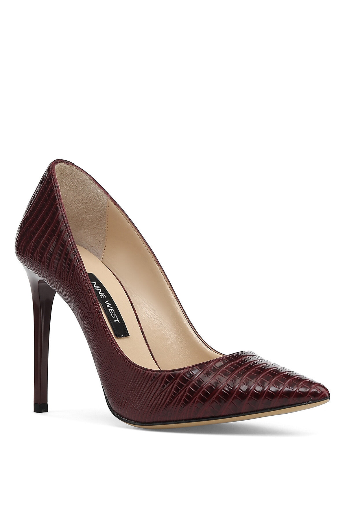 Nine West Sunde 6 1pr Bordo Kadın Gova Ayakkabı