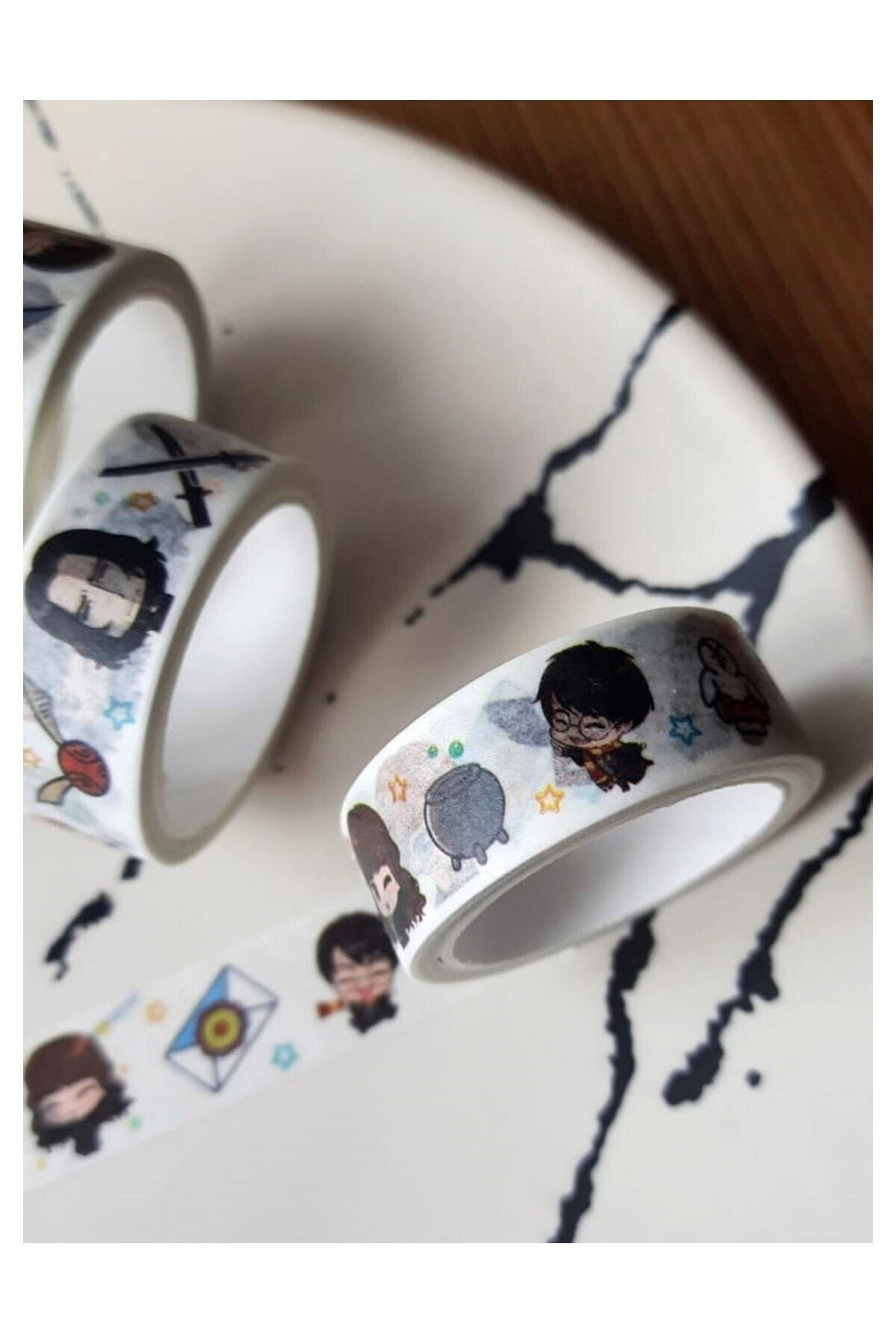 Muditashoptr Harry Potter Kağıt Washi Tape Bant 1 Adet