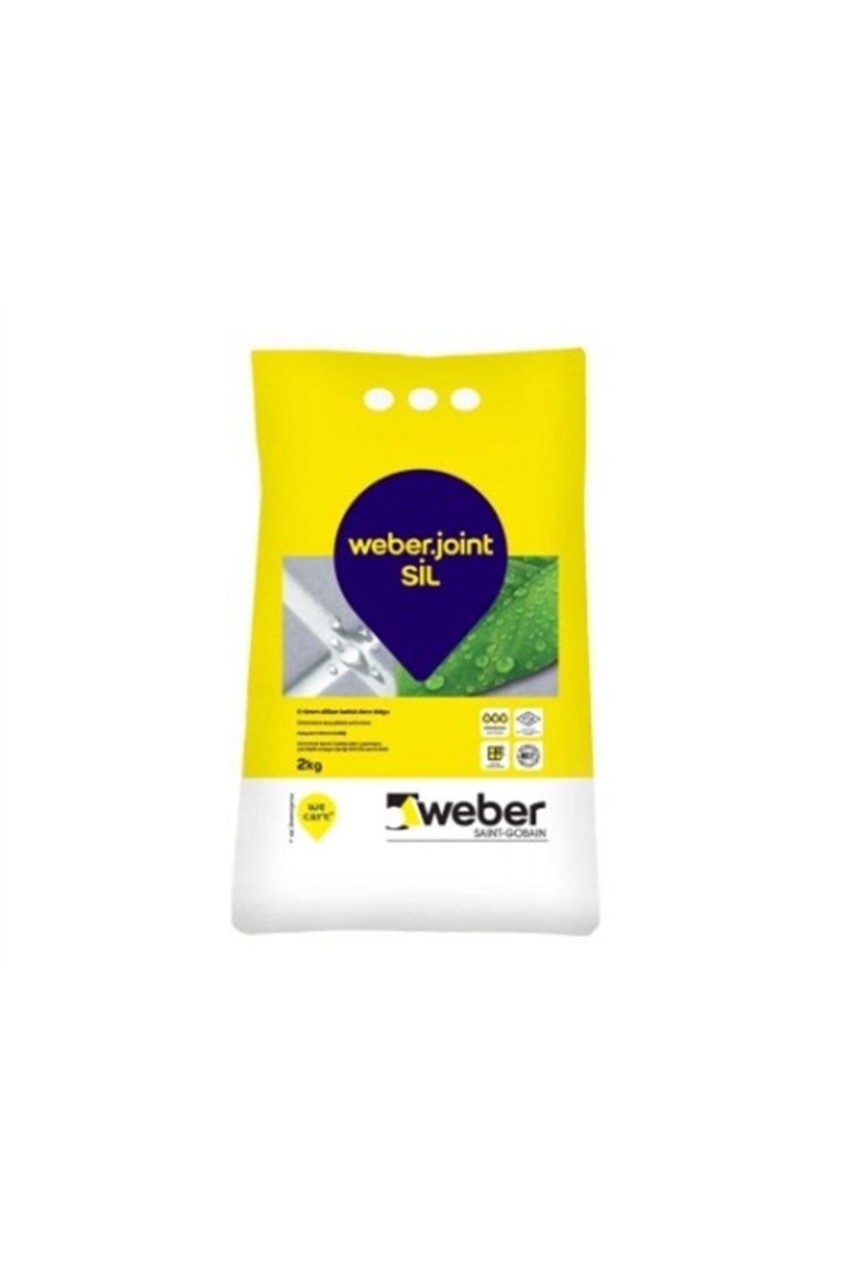 WEBER Joint Siyah Silikonlu Derz Dolgu 2 Kg