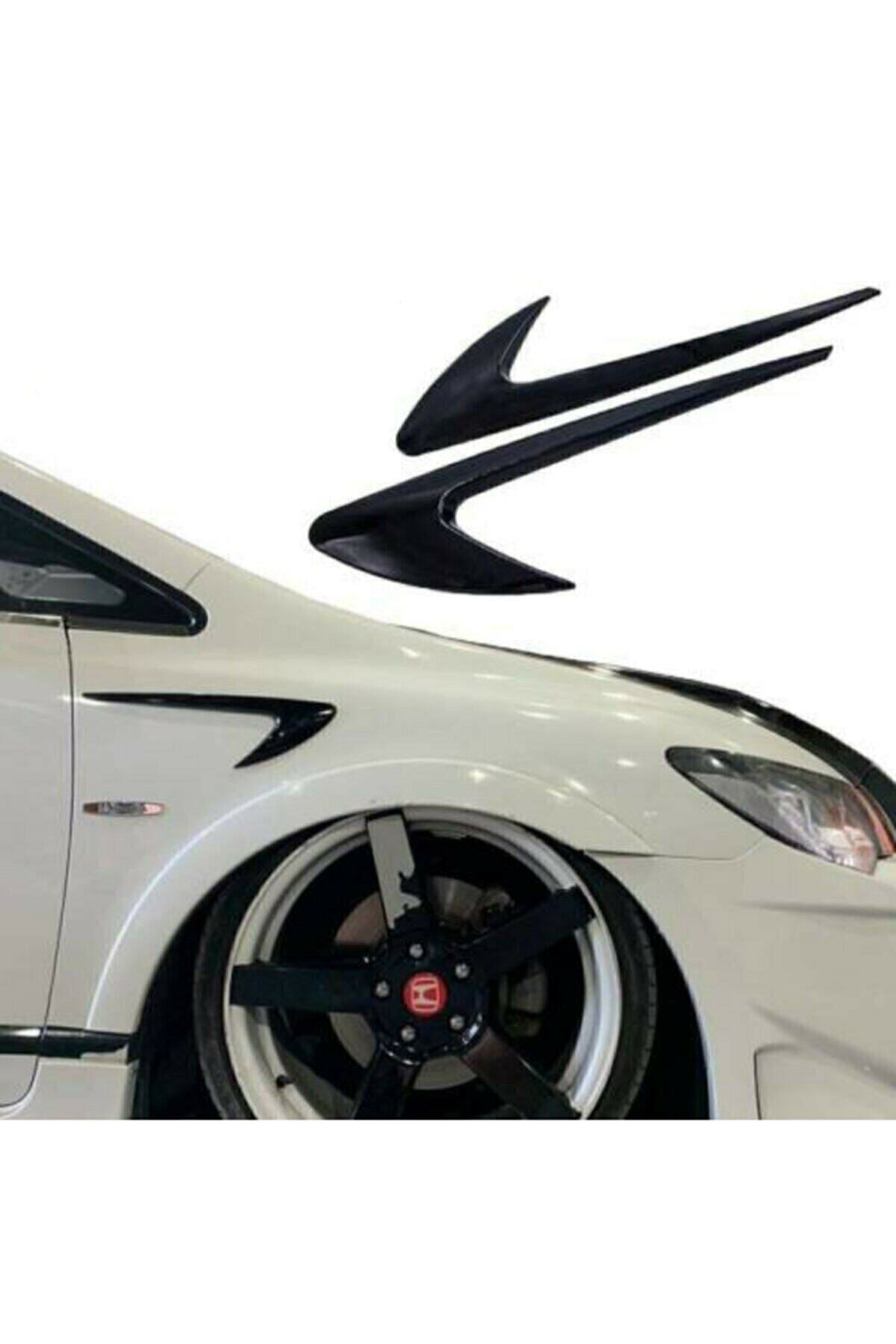 Ankaflex Tampon Çamurluk Venti Çamurluk Izgara Body Kit Parlak Siyah Piano Black (sağ-sol)