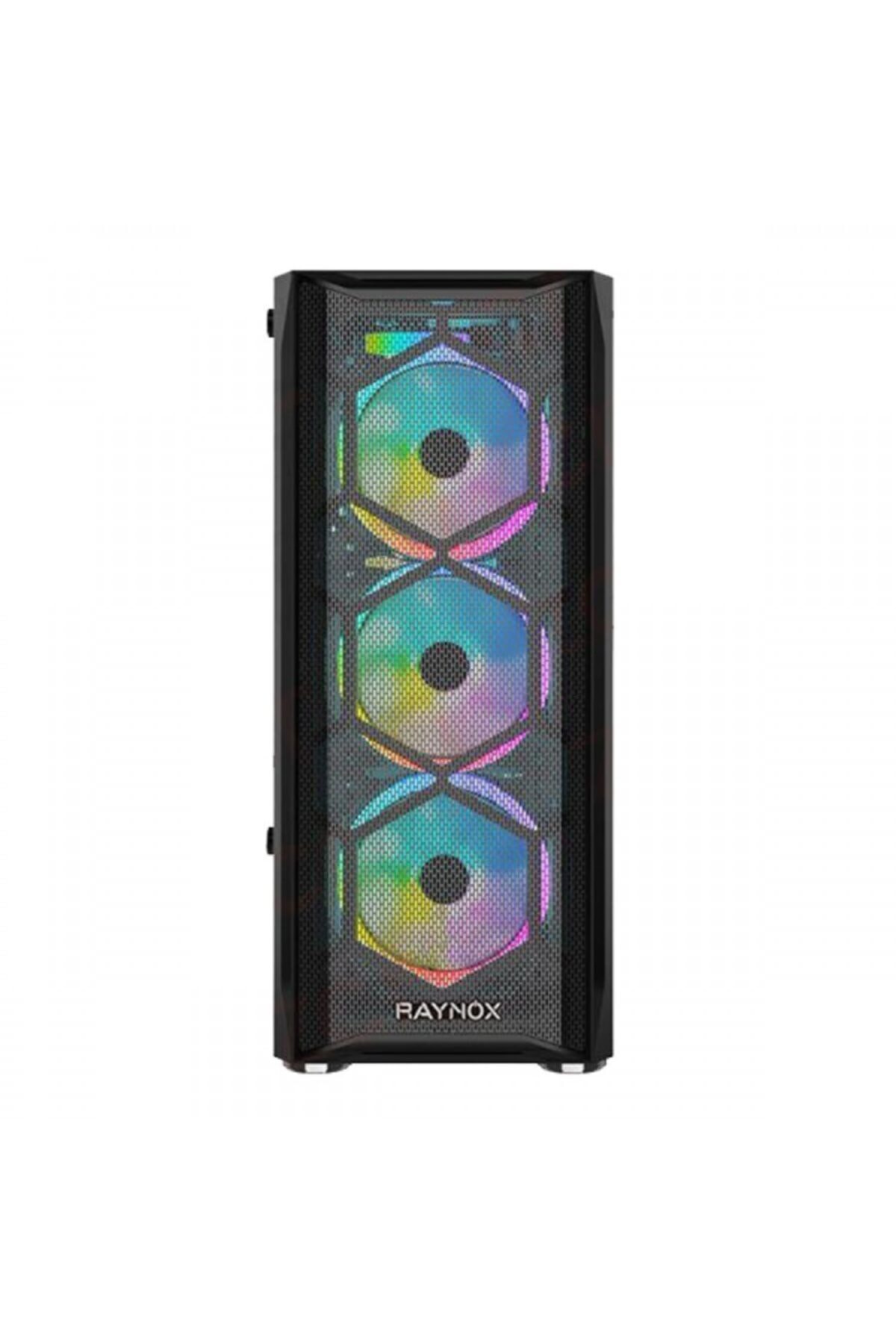 RAYNOX Rx-atx500w 500w 80+ 4x12cm Argb Fan Mıdı Tower Pencereli + Tempered