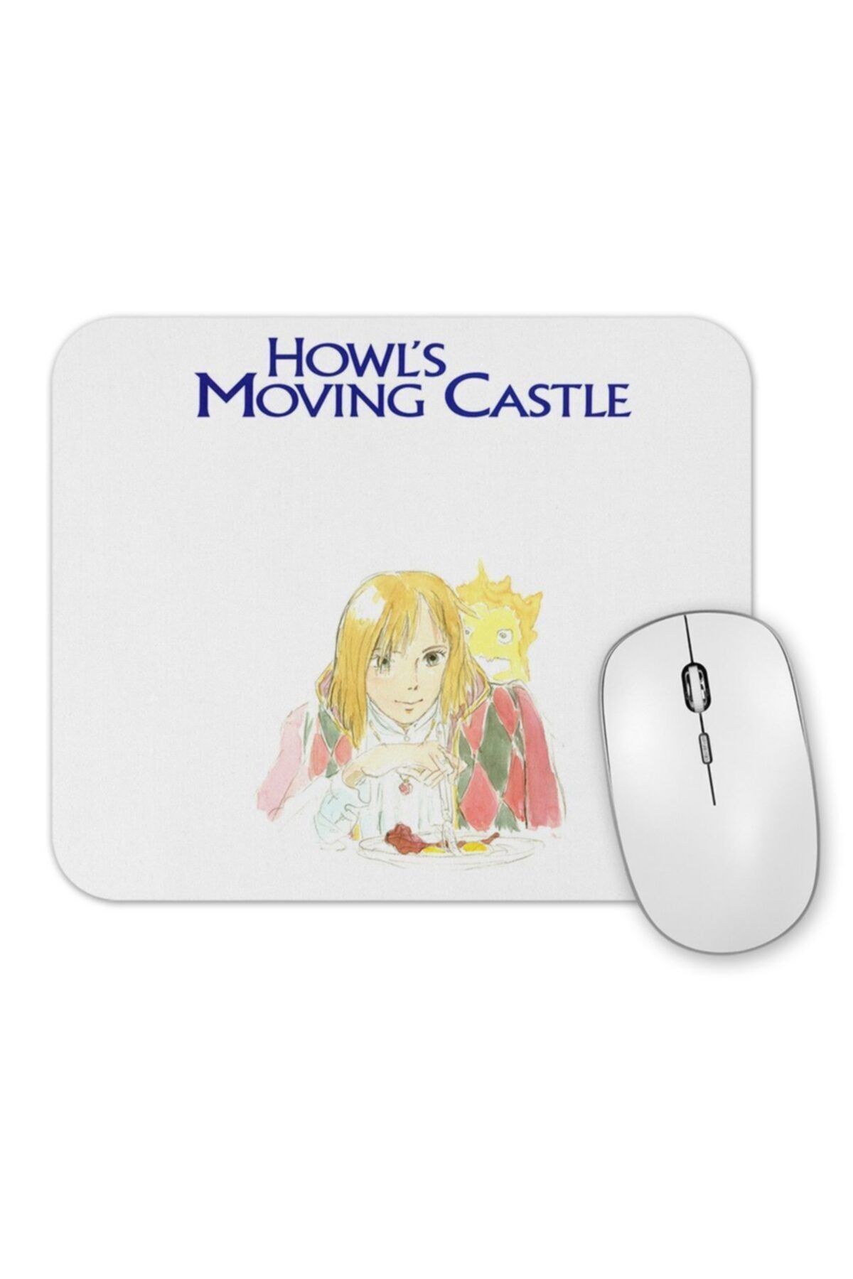 Baskı Dükkanı Howls Moving Castle Anime One Piece Naruto Death Note Hellsing Mouse Pad