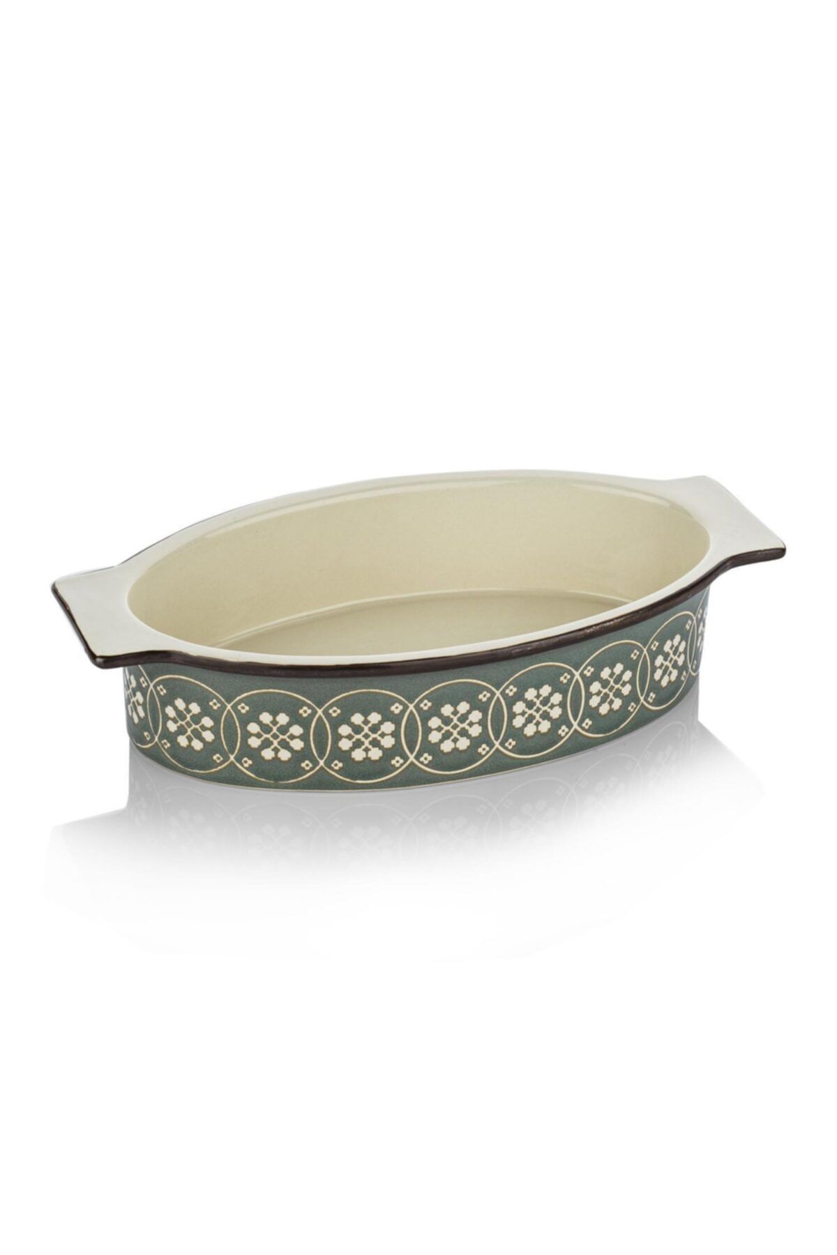 Schafer Epoch Oval Fırın Kabı1 Prç Yeşil