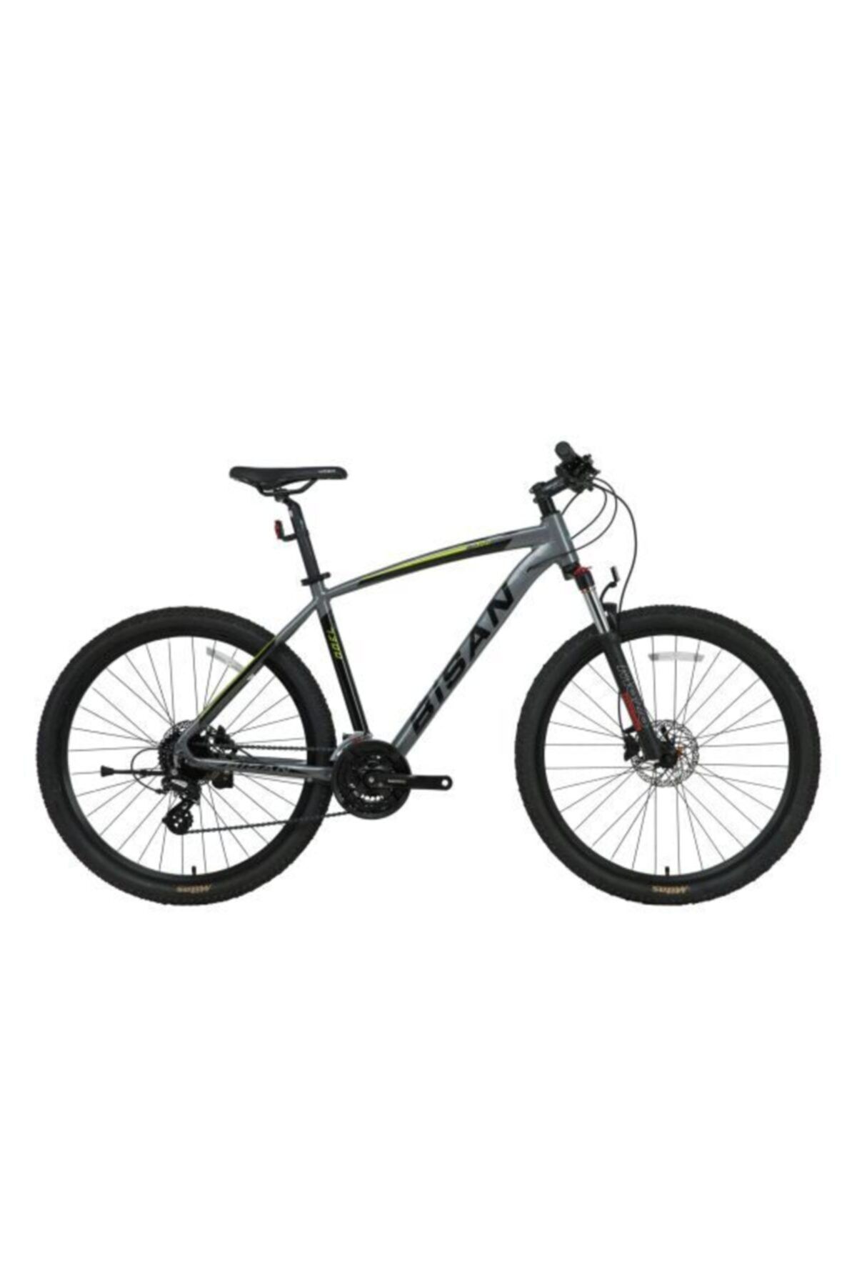 Bisan Mtx 7300 Erkek Dağ Bisikleti 43cm Hd 26 Jant 24 Vites Gri Yeşil