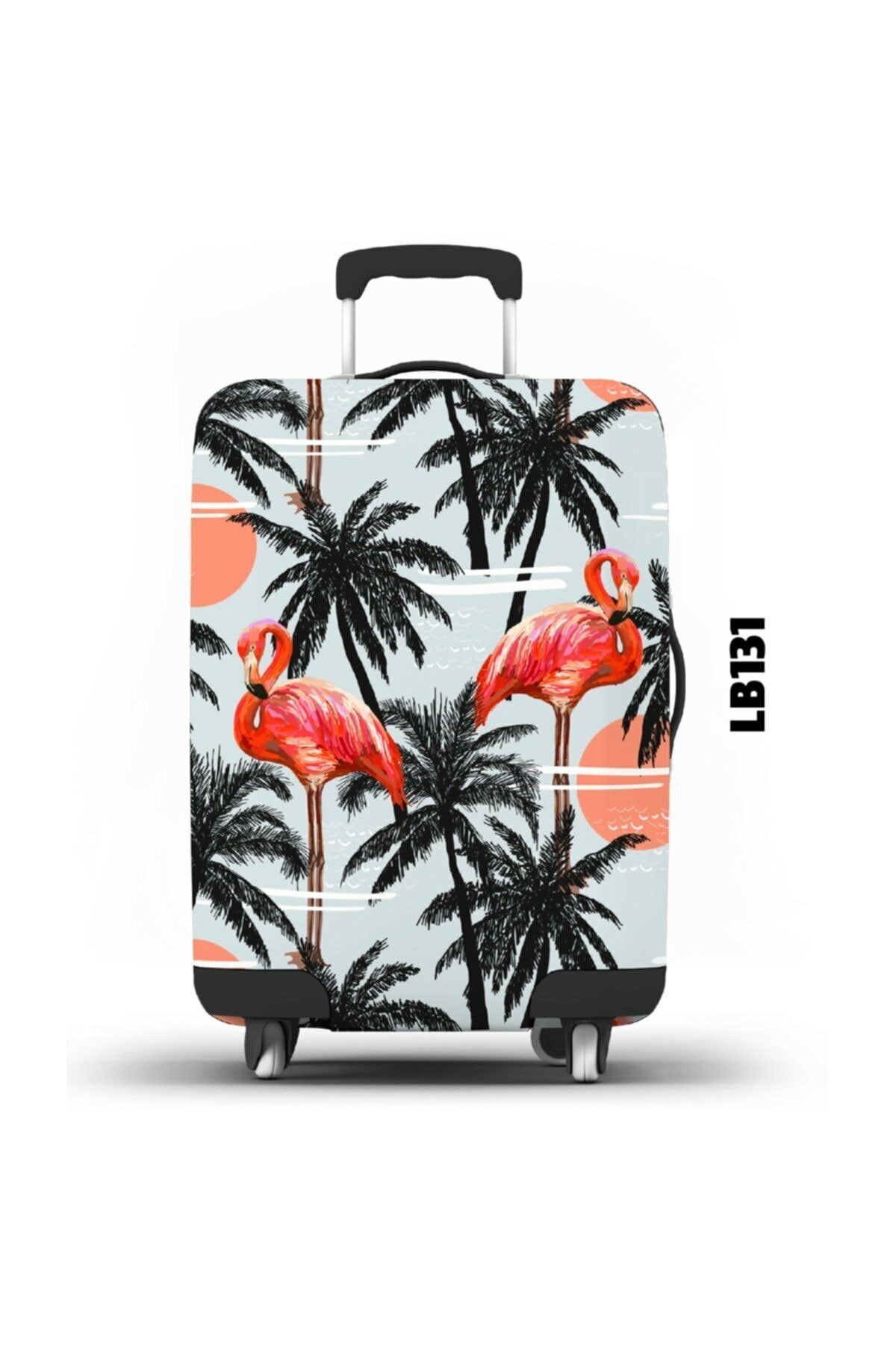 LUGGBAG Desenli Unisex Valiz Kılıfı Lb131