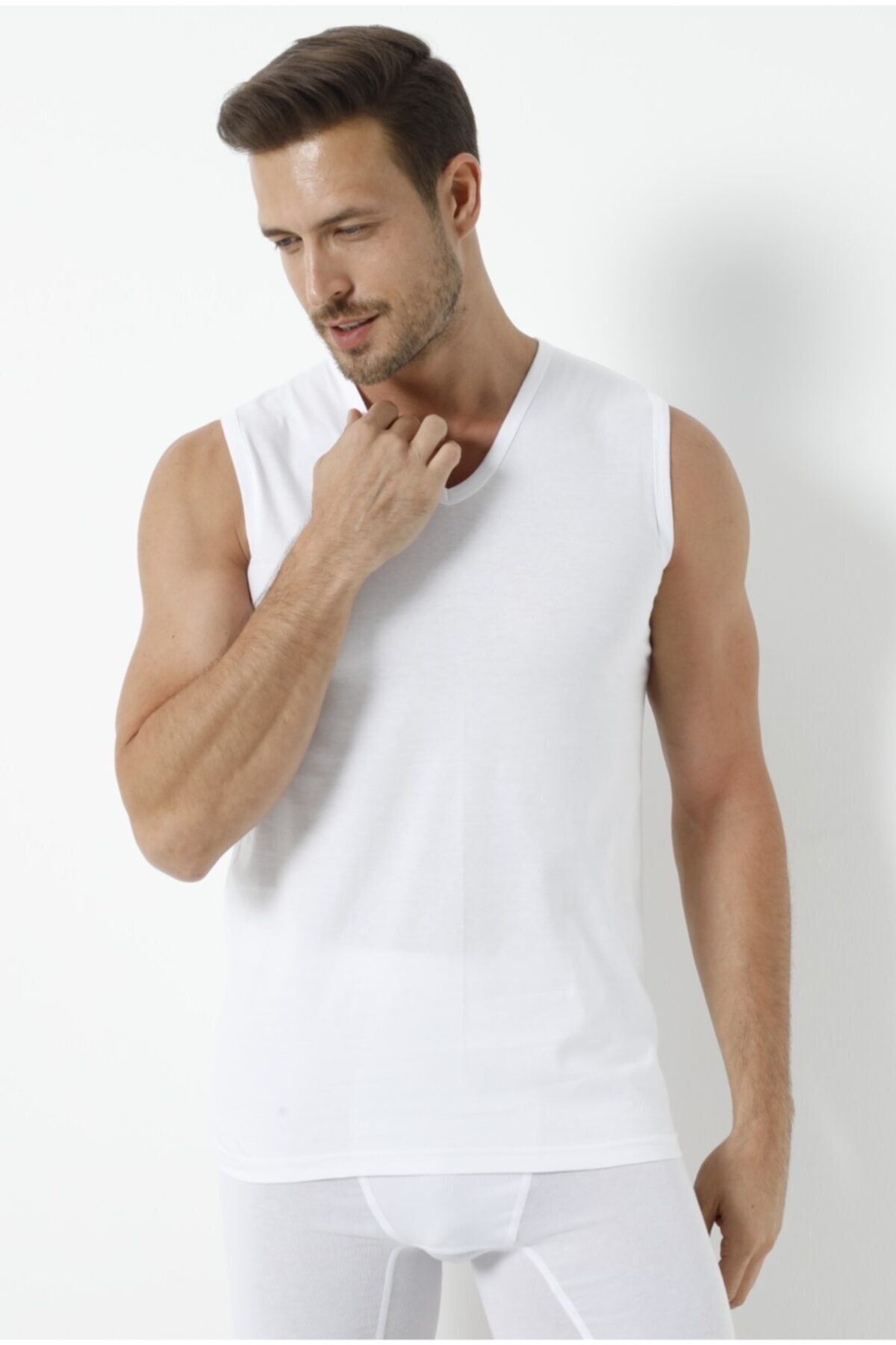 Disa V Yaka 0 Kol Erkek Fanila