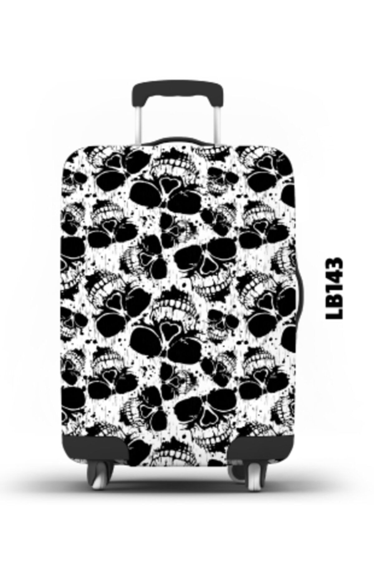 LUGGBAG Desenli Unisex Valiz Kılıfı Lb143
